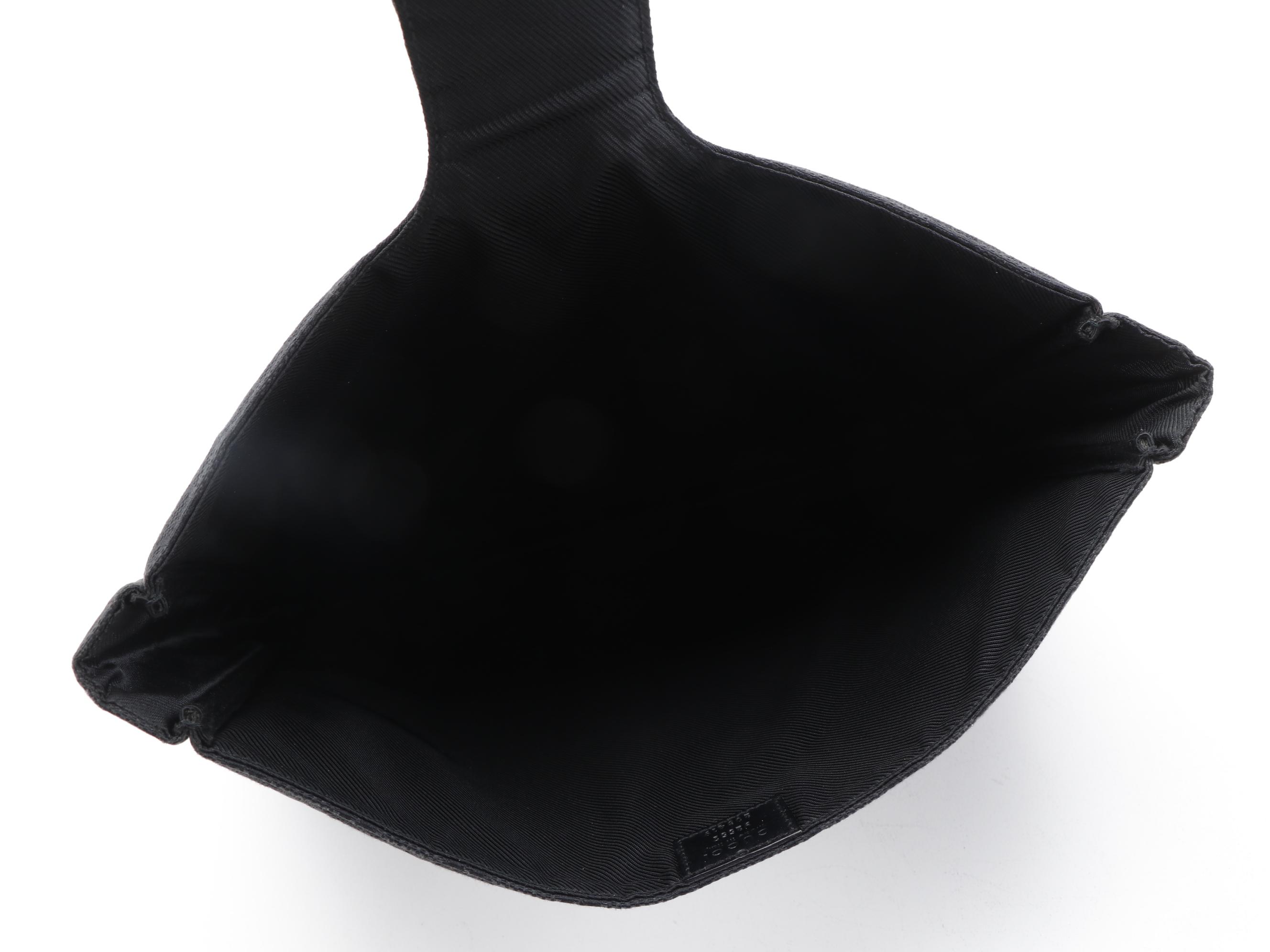 Gucci GG Black Canvas Tech Case