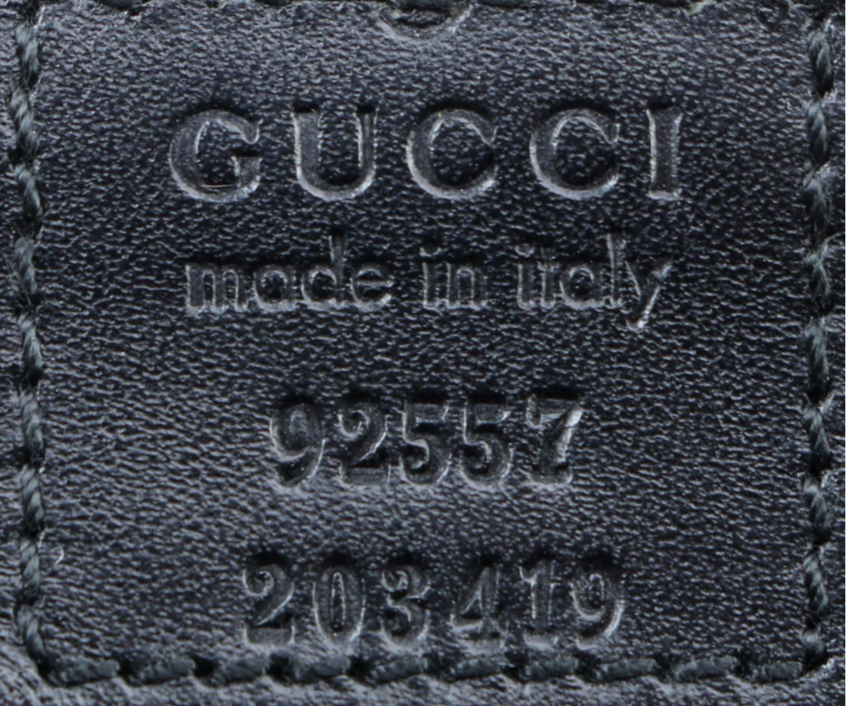 Gucci GG Black Canvas Tech Case
