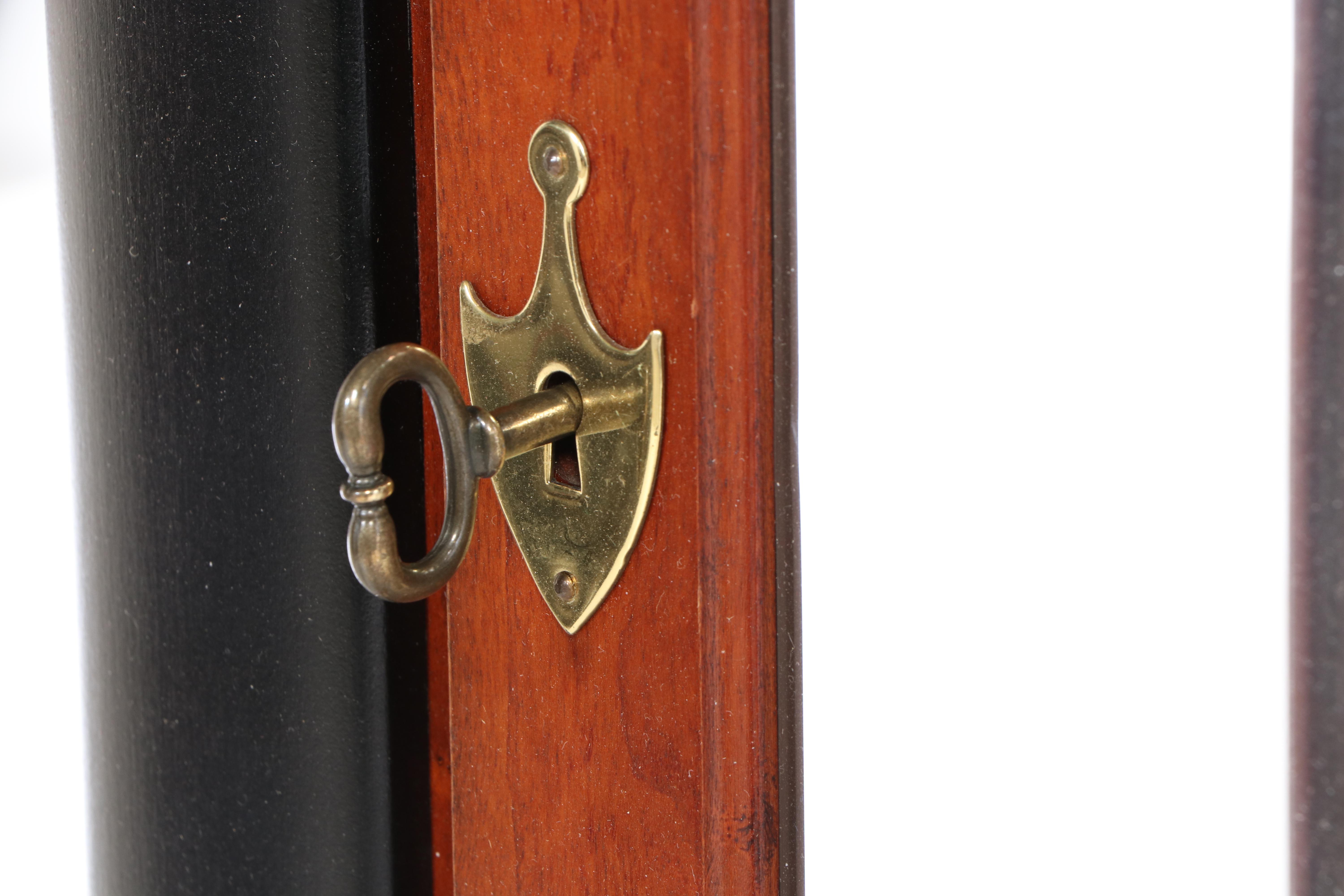 Sligh "Metropolitan" Empire Style Cherry Wood Grandfather Clock