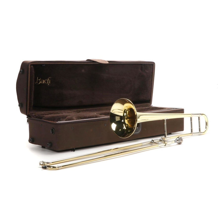 Vincent Bach Stradivarius 12 Lacuered Trombone and Case