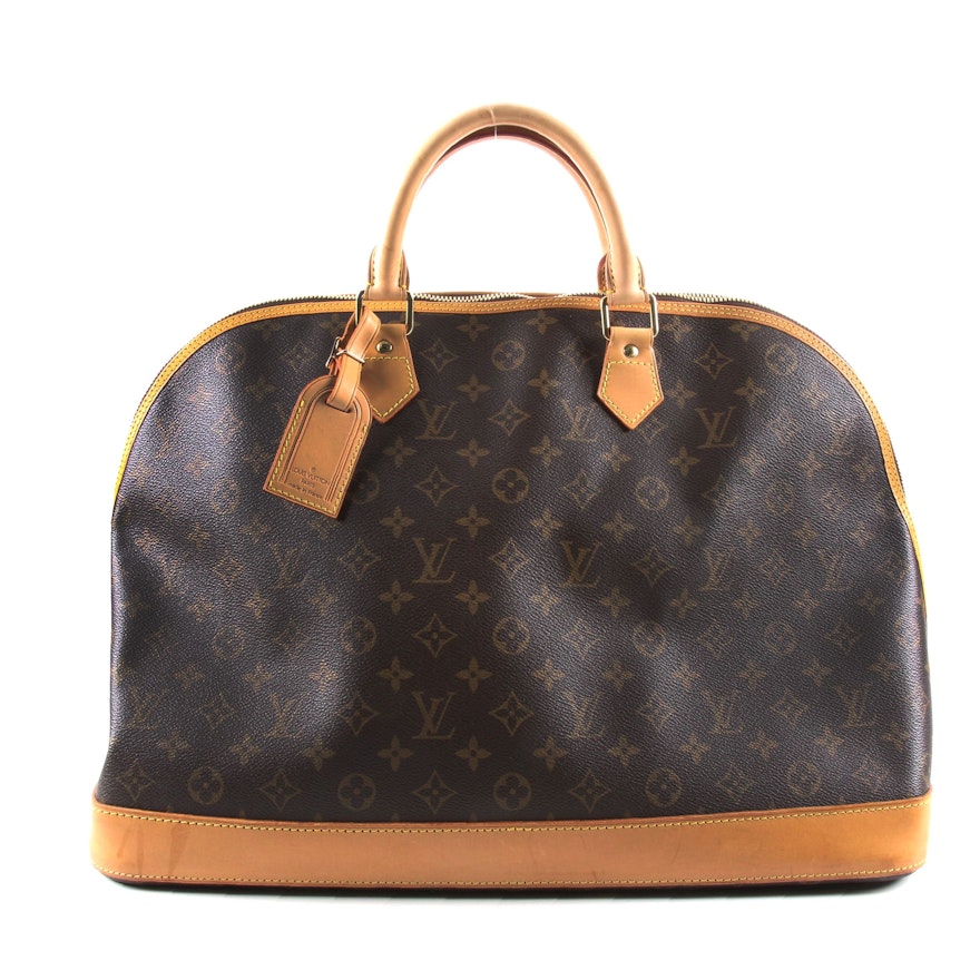 Louis Vuitton Alma Voyage in Monogram Canvas and Vachetta Leather