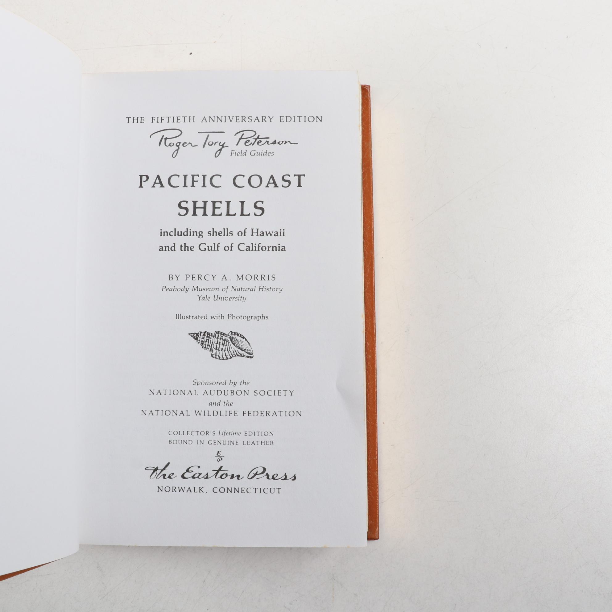 Easton Press Roger Tory Peterson Field Guides Series on Fish and Seashells