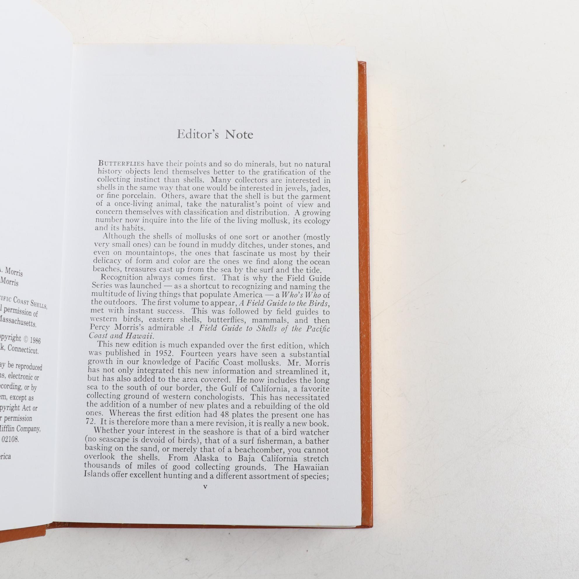 Easton Press Roger Tory Peterson Field Guides Series on Fish and Seashells