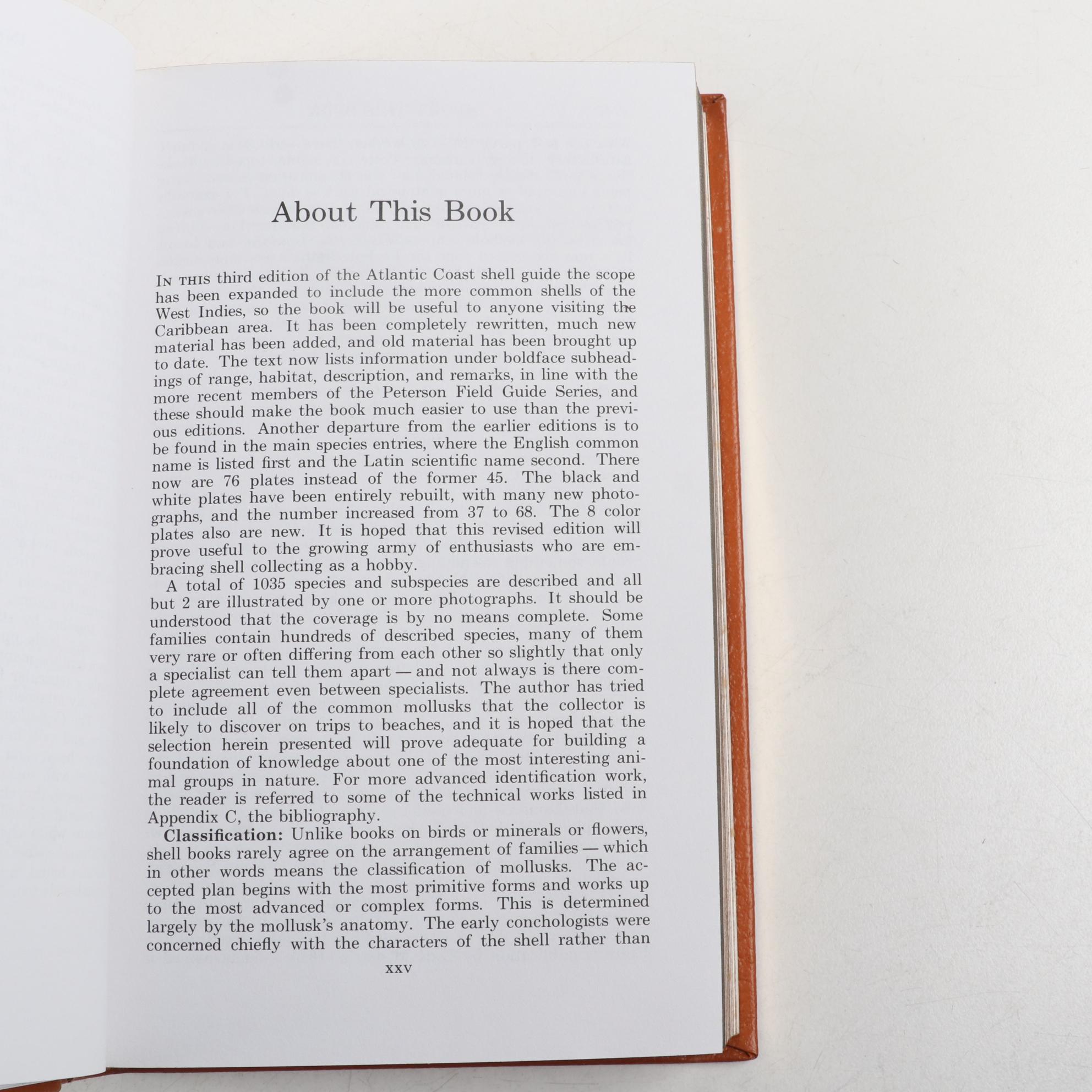 Easton Press Roger Tory Peterson Field Guides Series on Fish and Seashells