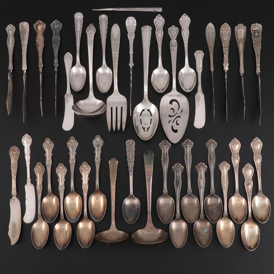 Wm Rogers Mfg. Co., National Silver Co. and Other Silver Plate Servingware