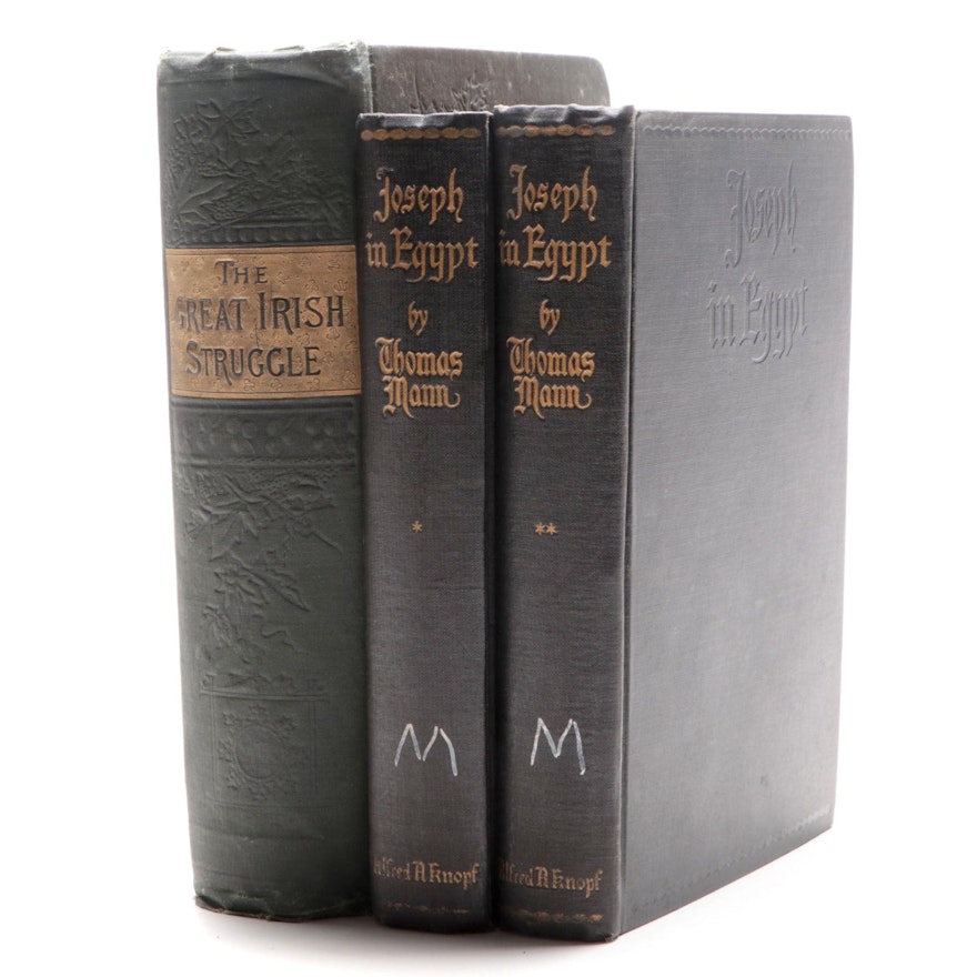 "Joseph in Egypt" Two-Volume Set by Thomas Mann and More