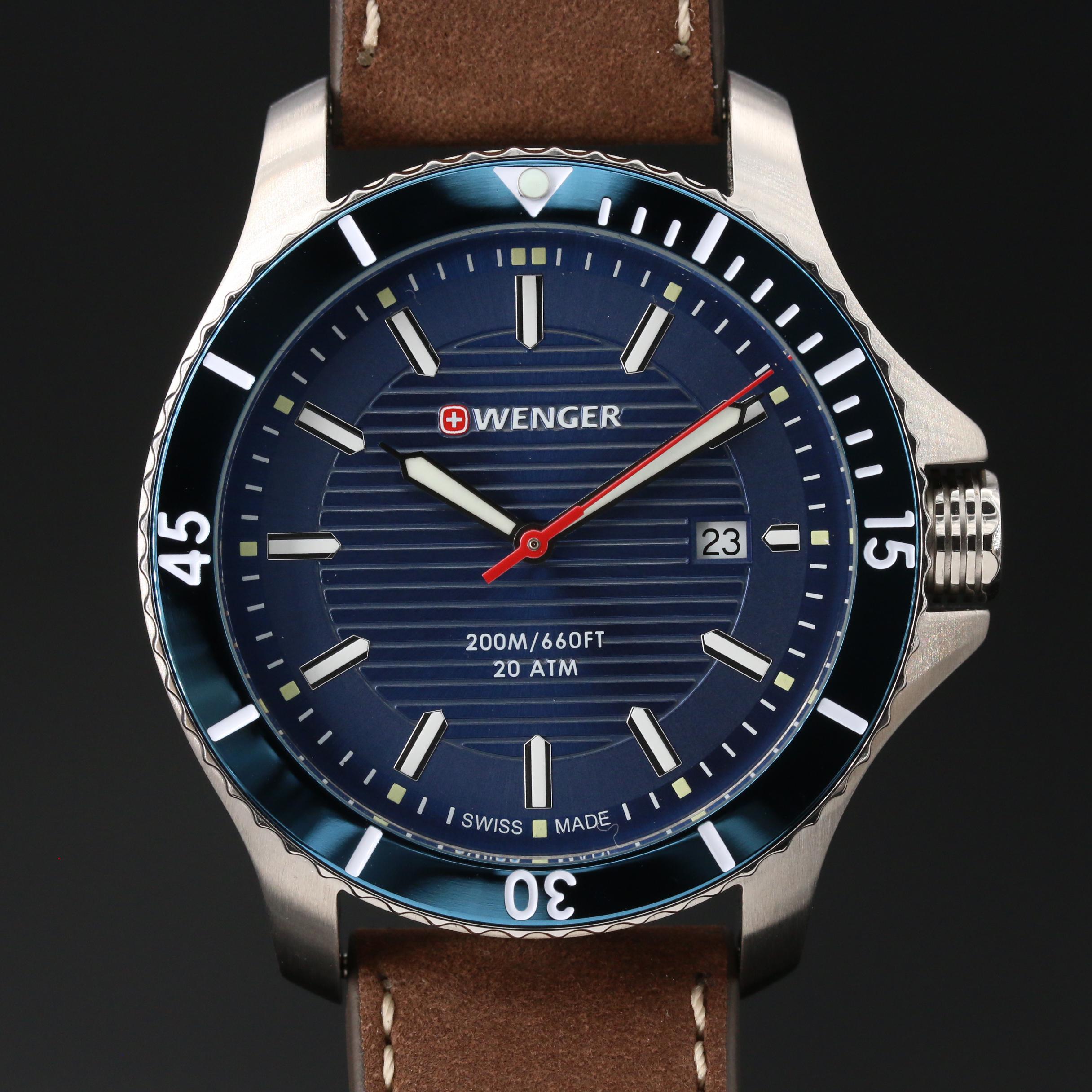 Wenger "Seaforce" Stainless Steel Quartz Watch