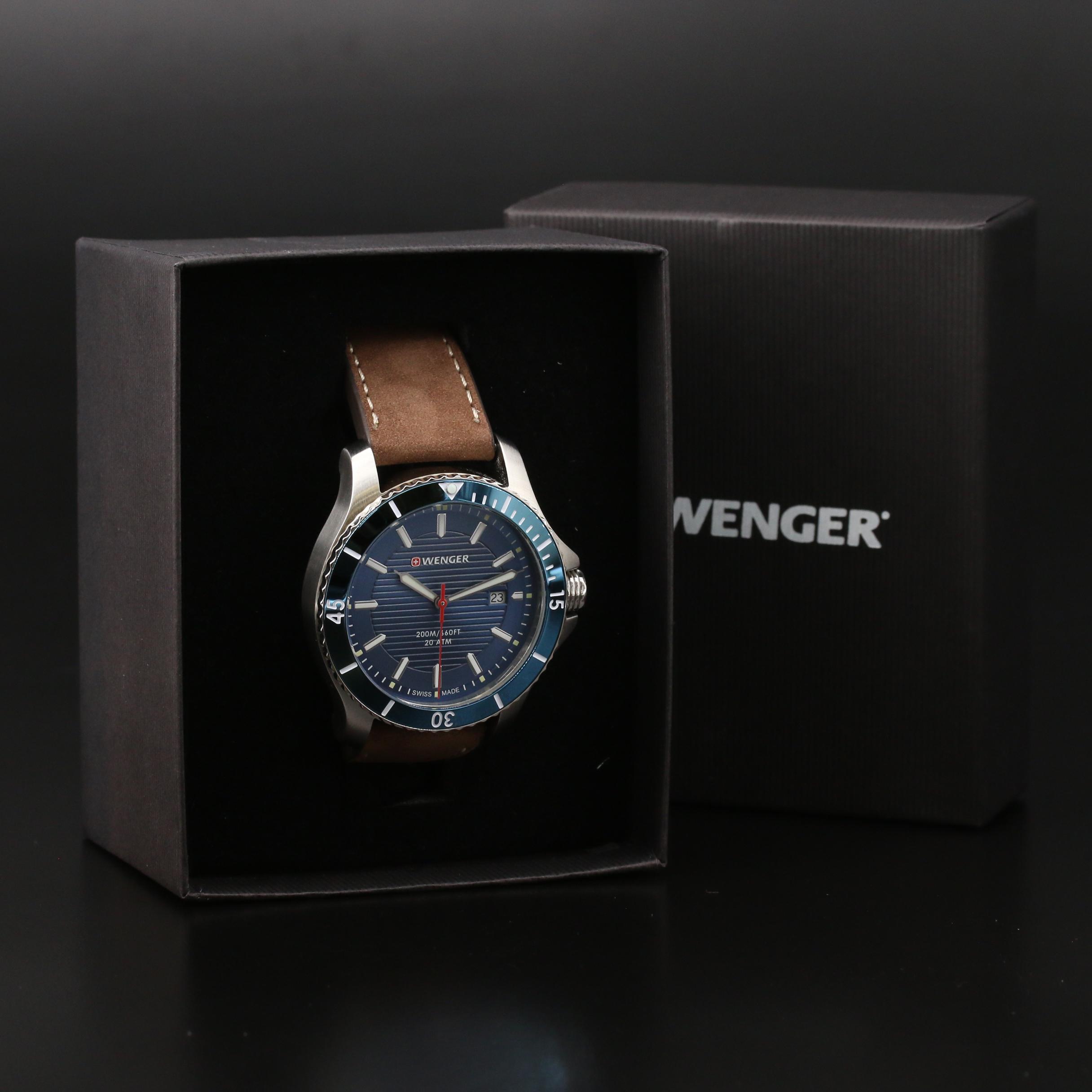Wenger "Seaforce" Stainless Steel Quartz Watch