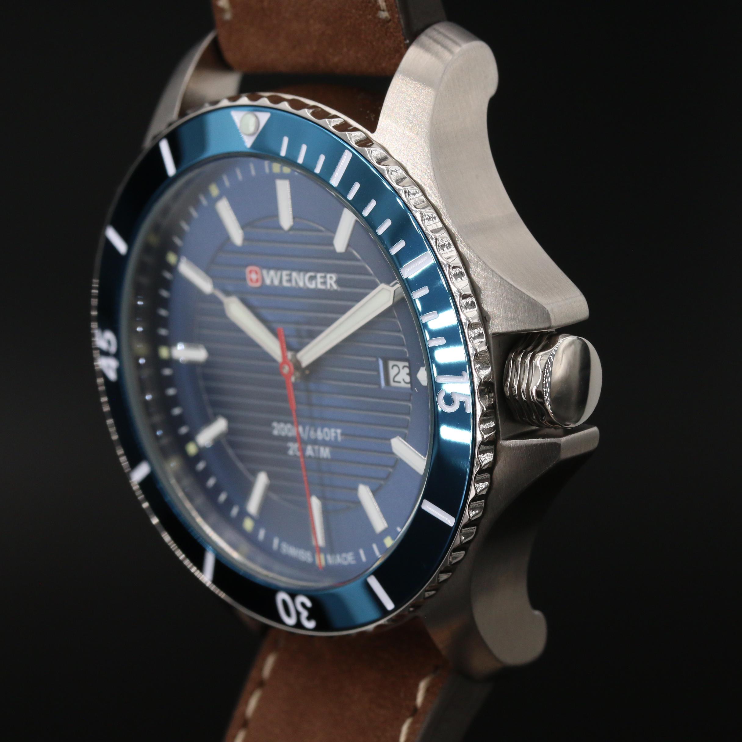 Wenger "Seaforce" Stainless Steel Quartz Watch