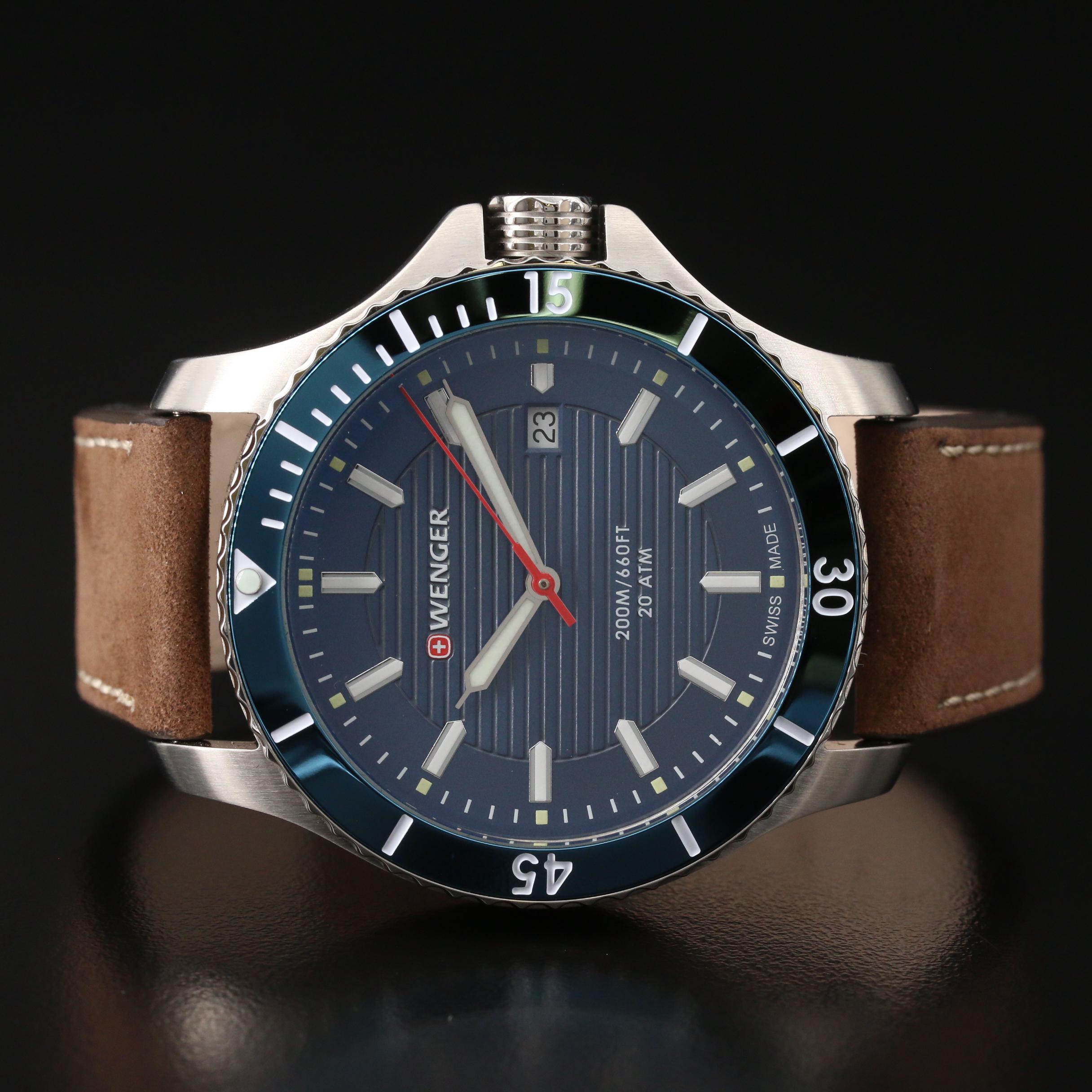 Wenger "Seaforce" Stainless Steel Quartz Watch