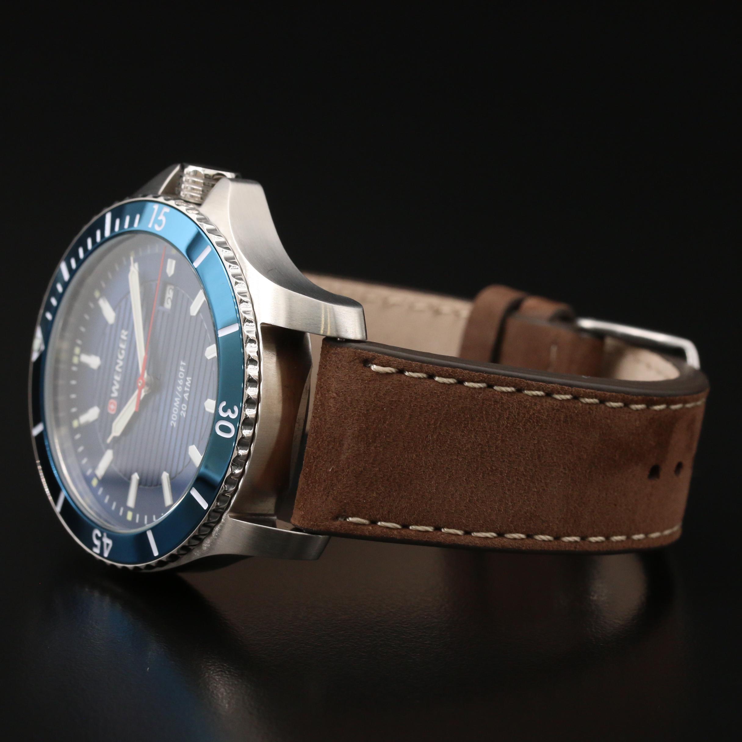 Wenger "Seaforce" Stainless Steel Quartz Watch