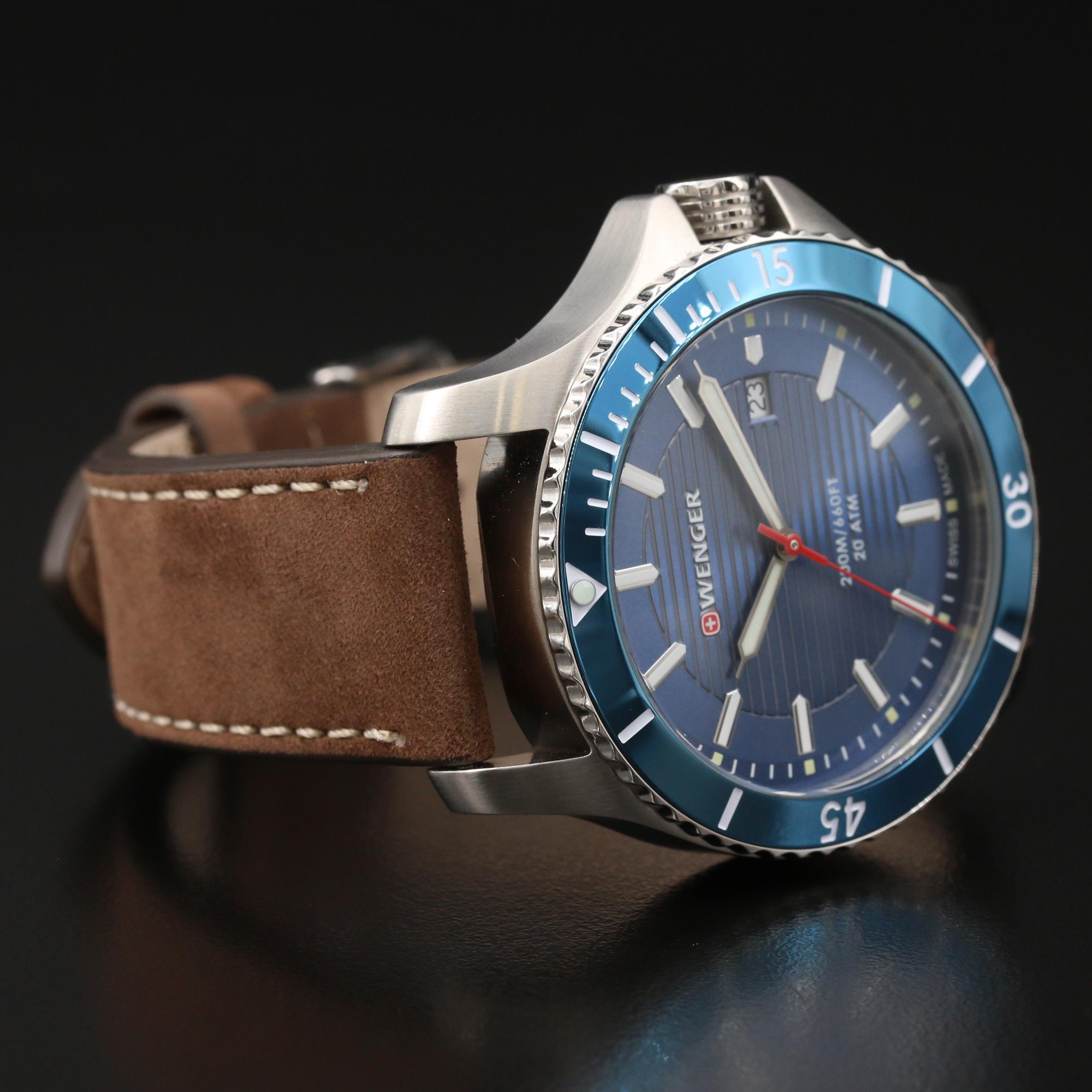 Wenger "Seaforce" Stainless Steel Quartz Watch