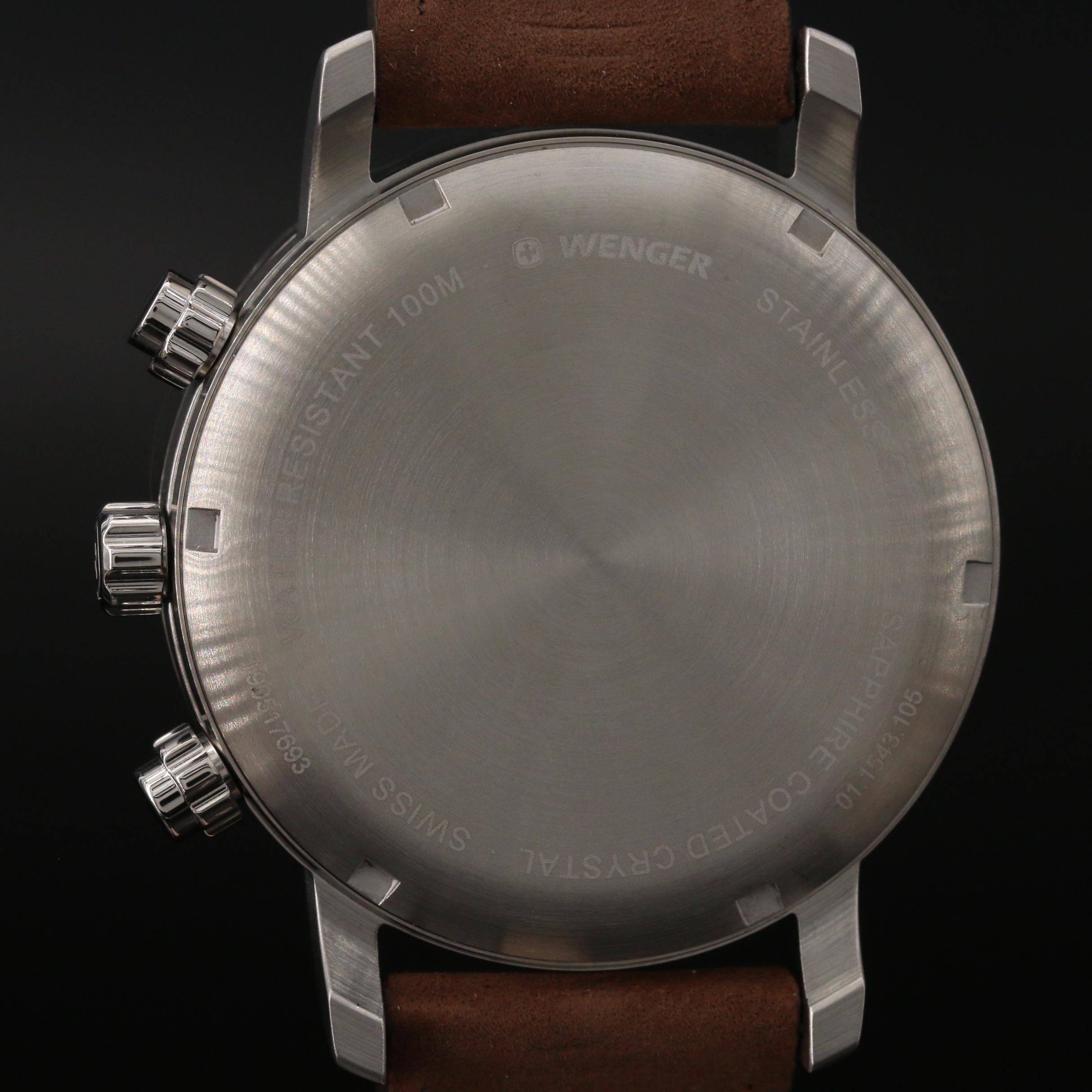 Wenger "Attitude Chrono" Stainless Steel Quartz Watch