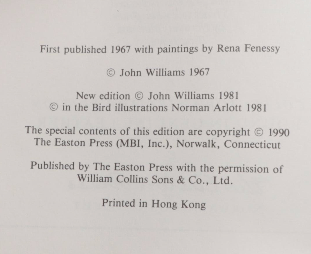 Easton Press Roger Tory Peterson Field Guides Series, Late 20th Century
