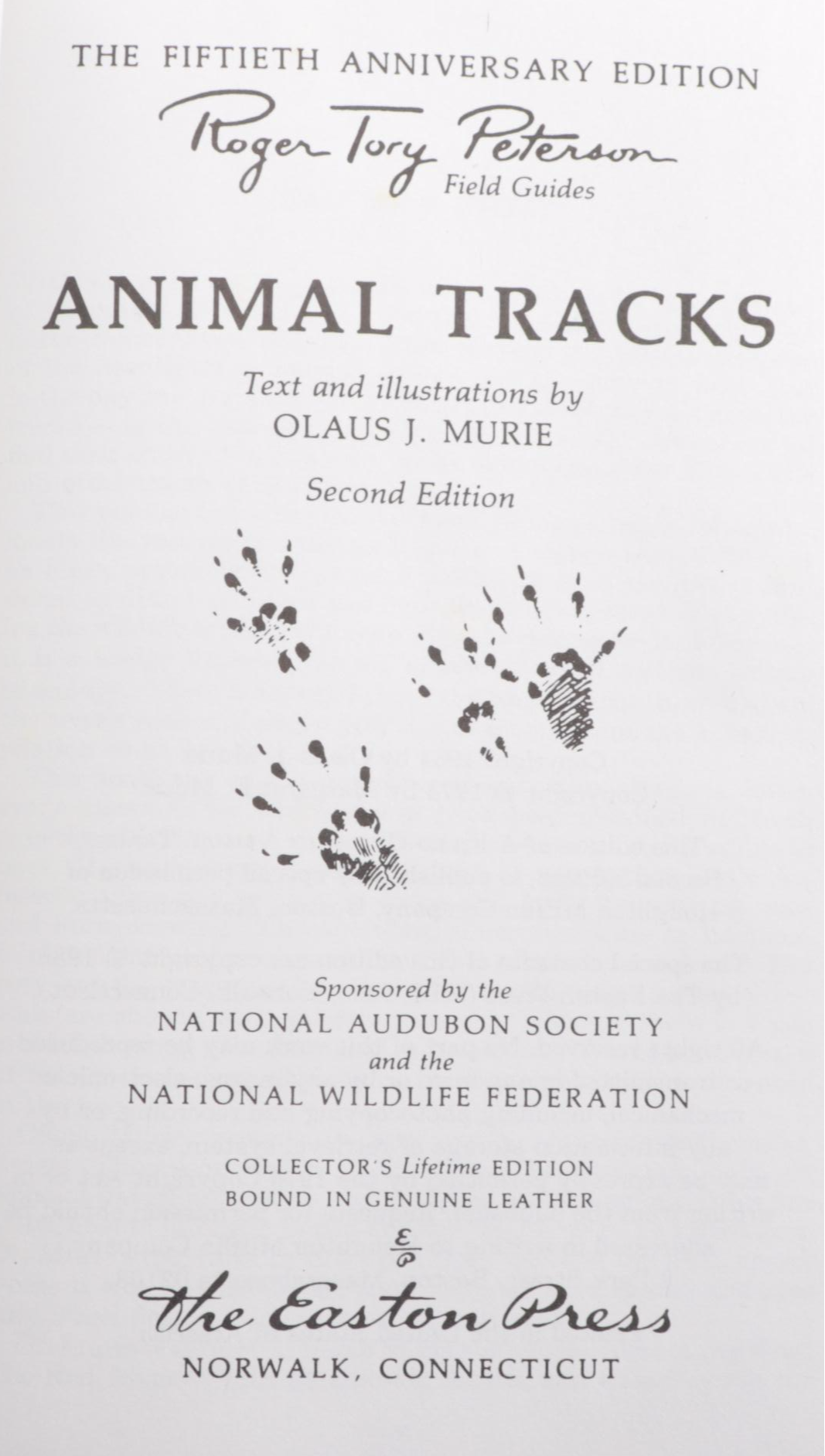 Easton Press Roger Tory Peterson Field Guides Series, Late 20th Century