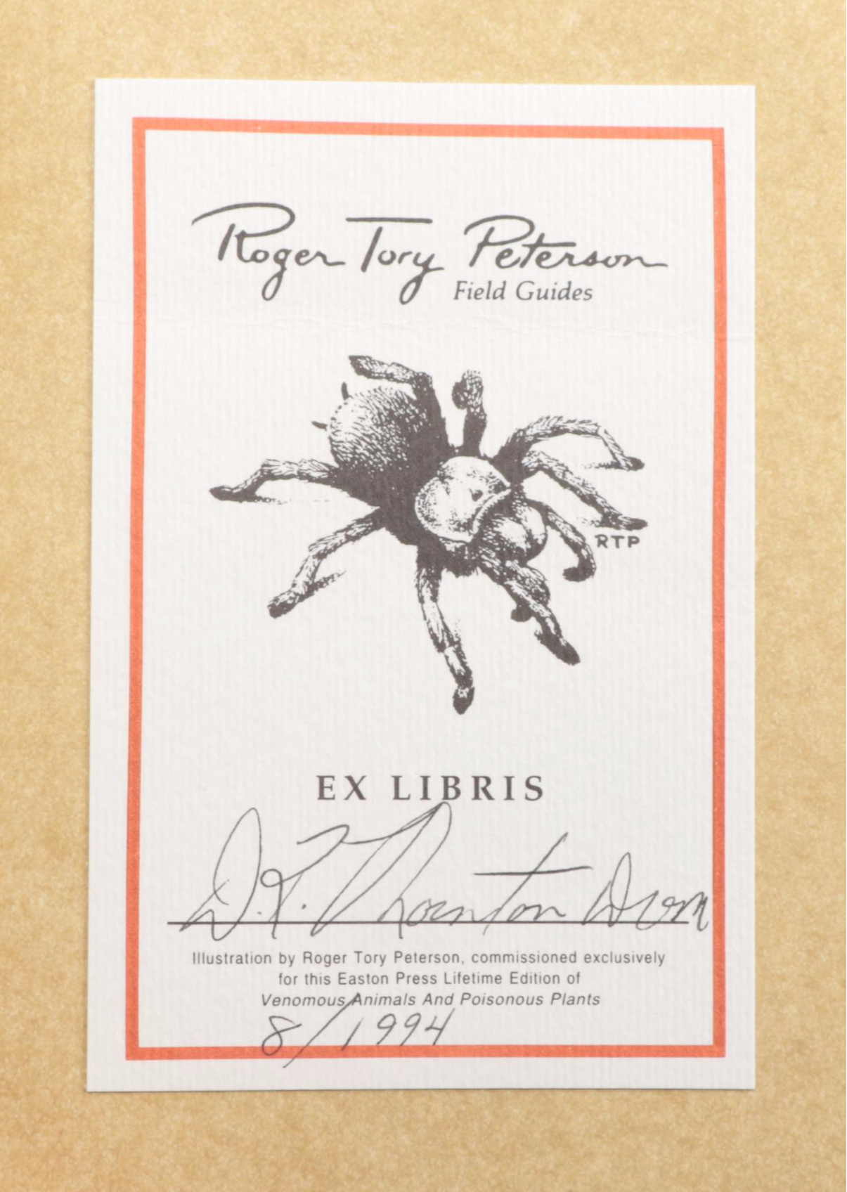 Easton Press Roger Tory Peterson Field Guides Series, Late 20th Century