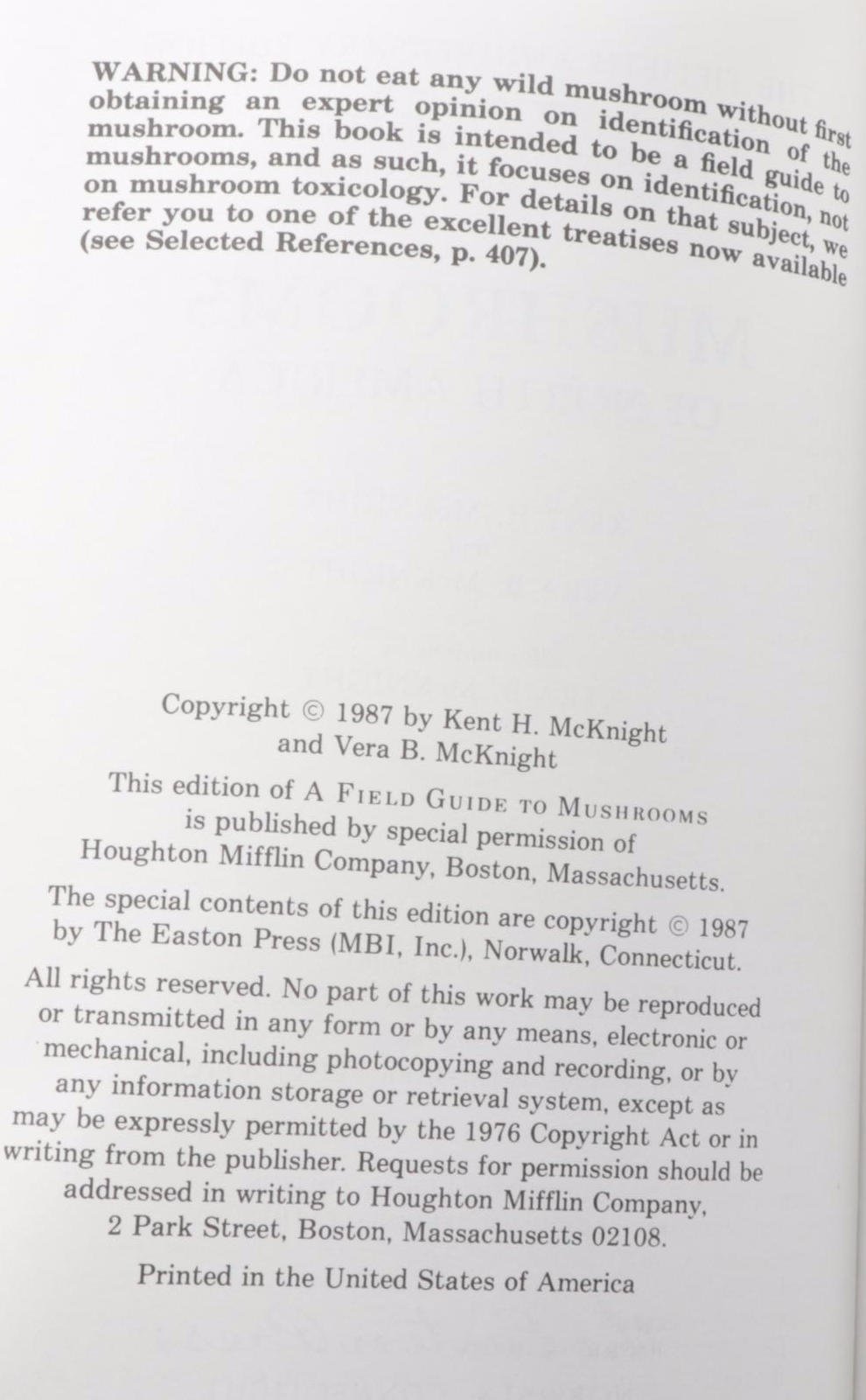 Easton Press Roger Tory Peterson Field Guides Series, Late 20th Century