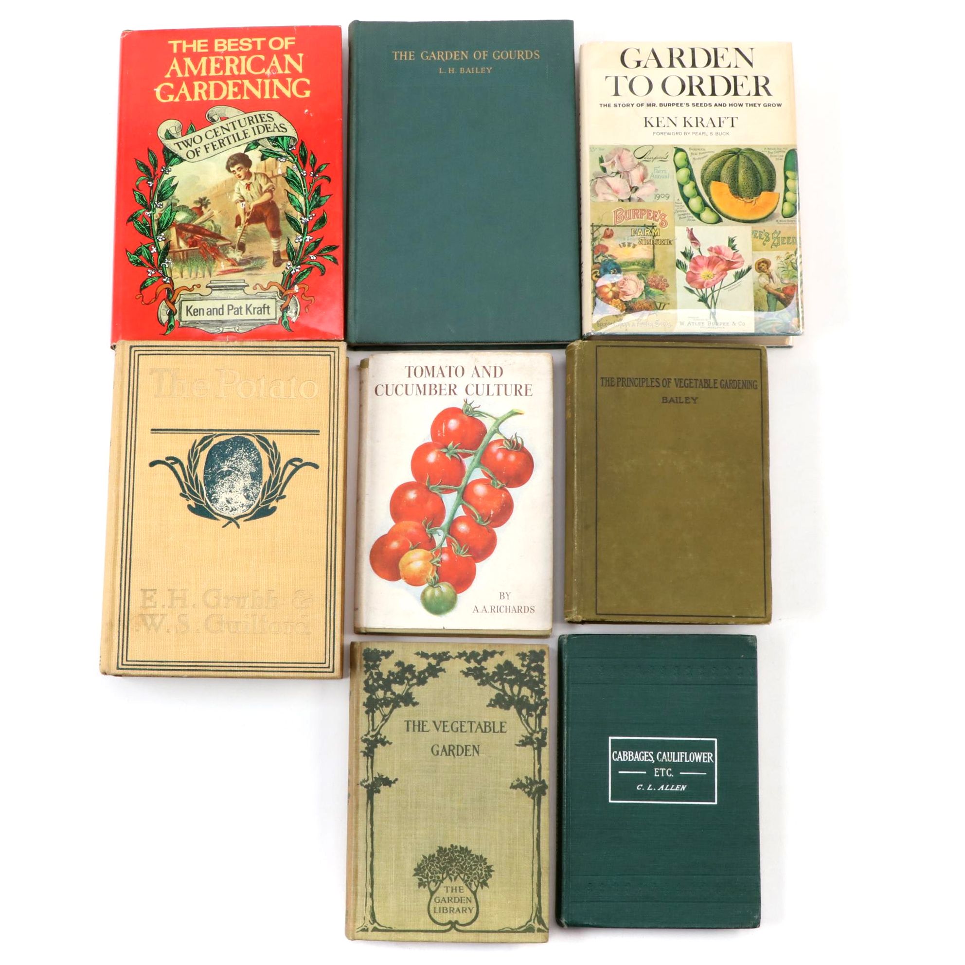 "The Garden of Gourds" by L. H. Bailey and More Vegetable Gardening Books