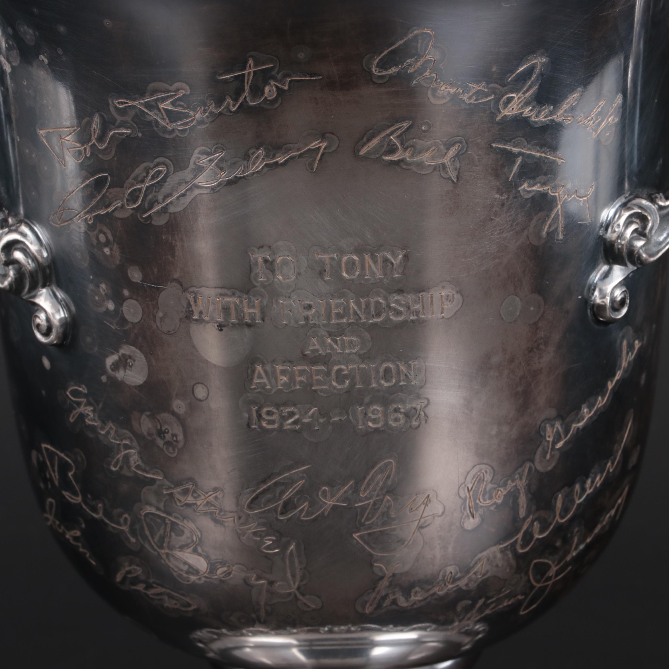 Gorham Commemorative "Rondo" Silver Plated Wine Cooler