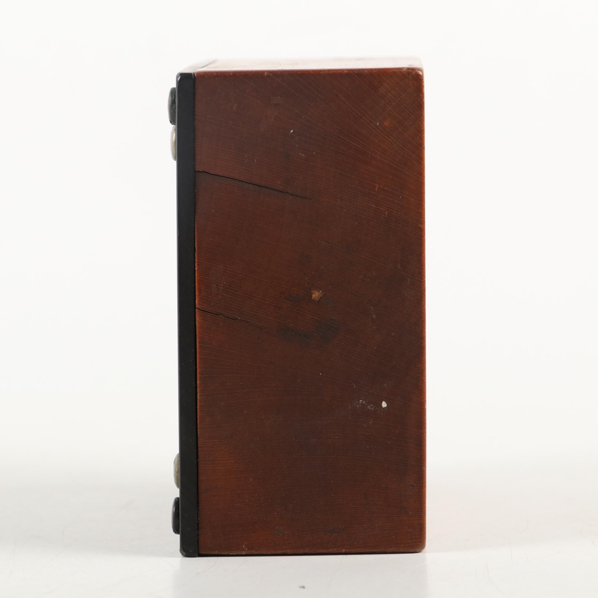 Greenwich Mean Time 8-Day Civil Date Indicator Aircraft Clock, Mid-20th C.