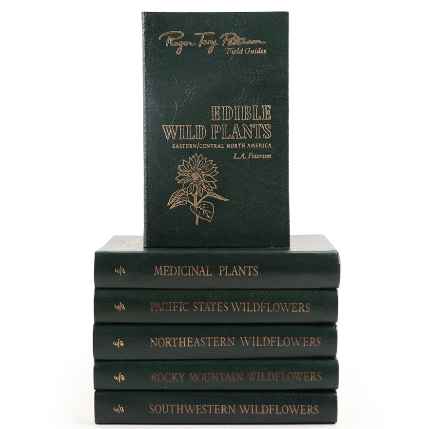 Easton Press Roger Tory Peterson Field Guides on Wildflowers and Plants