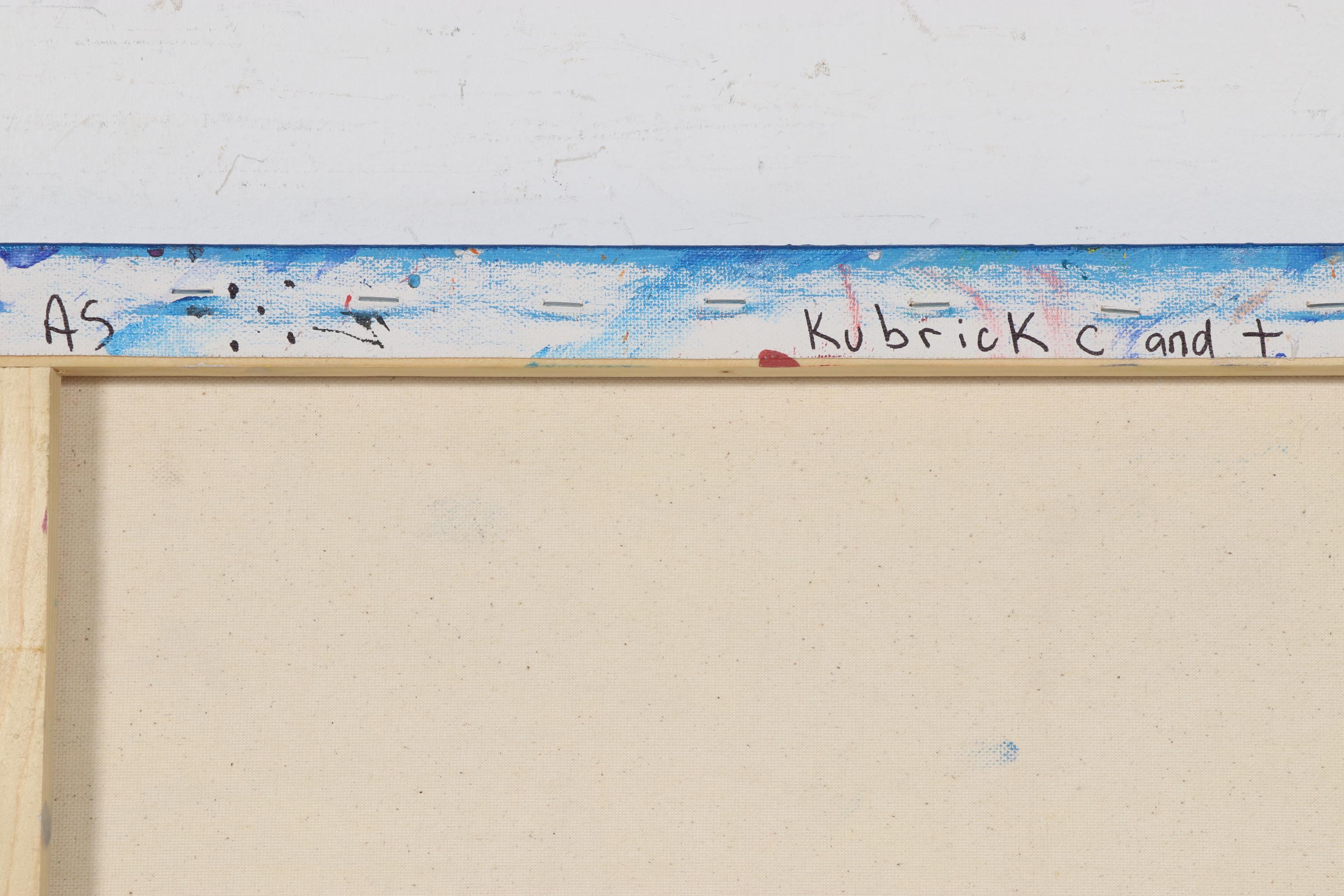 Adrian Sibley Acrylic Painting "Kubrick in Theme and Content," 21st Century