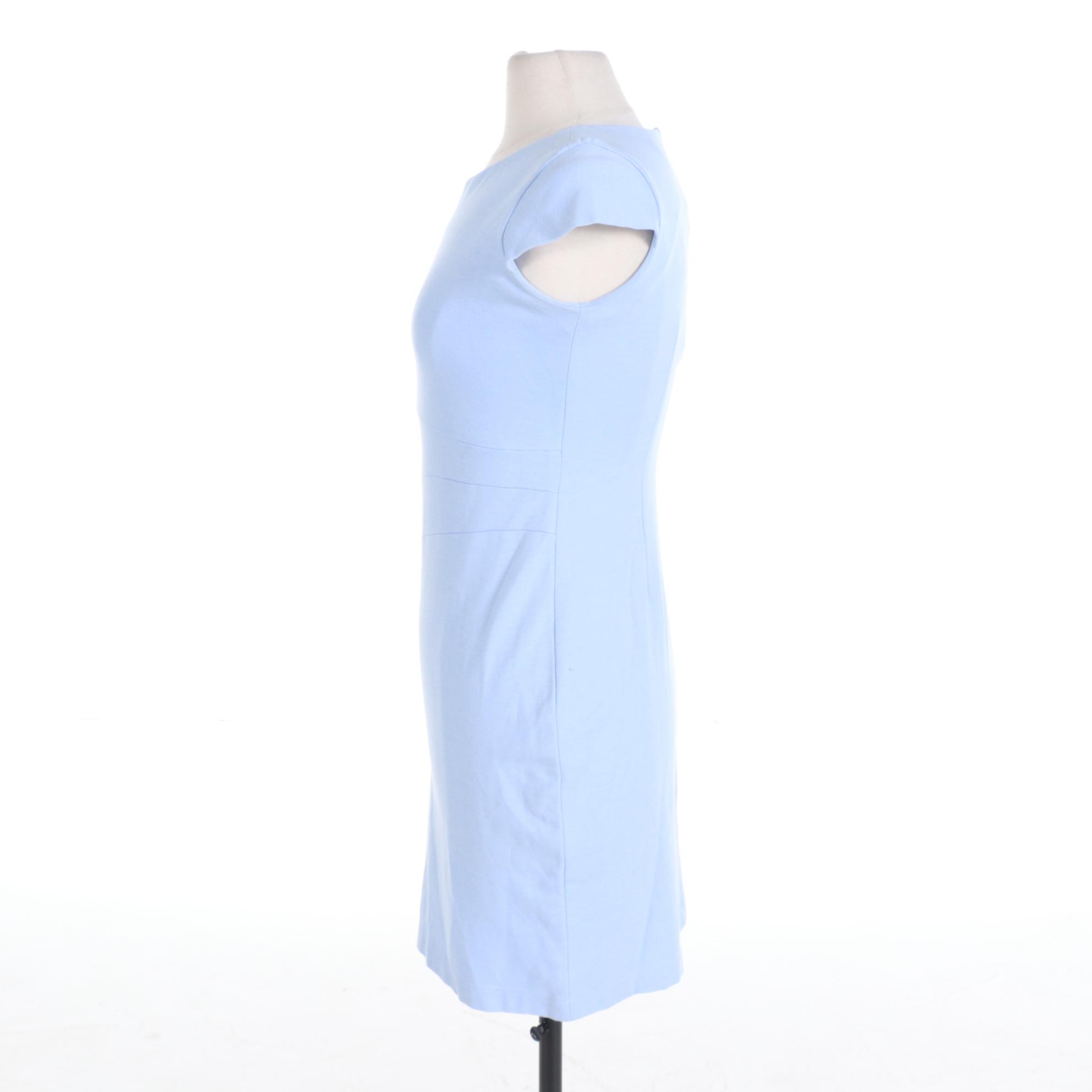 Nora Gardner New York Powder Blue Cap Sleeve Verana Dress