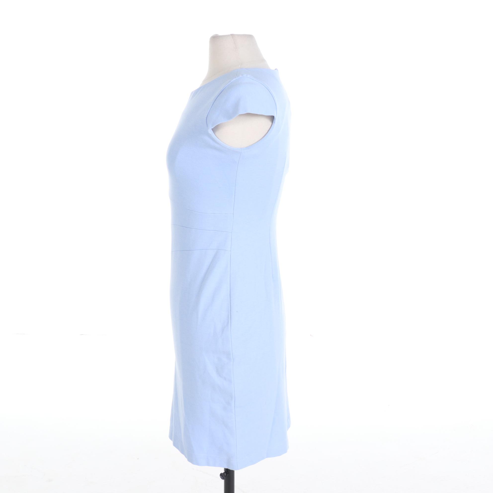 Nora Gardner New York Powder Blue Cap Sleeve Verana Dress