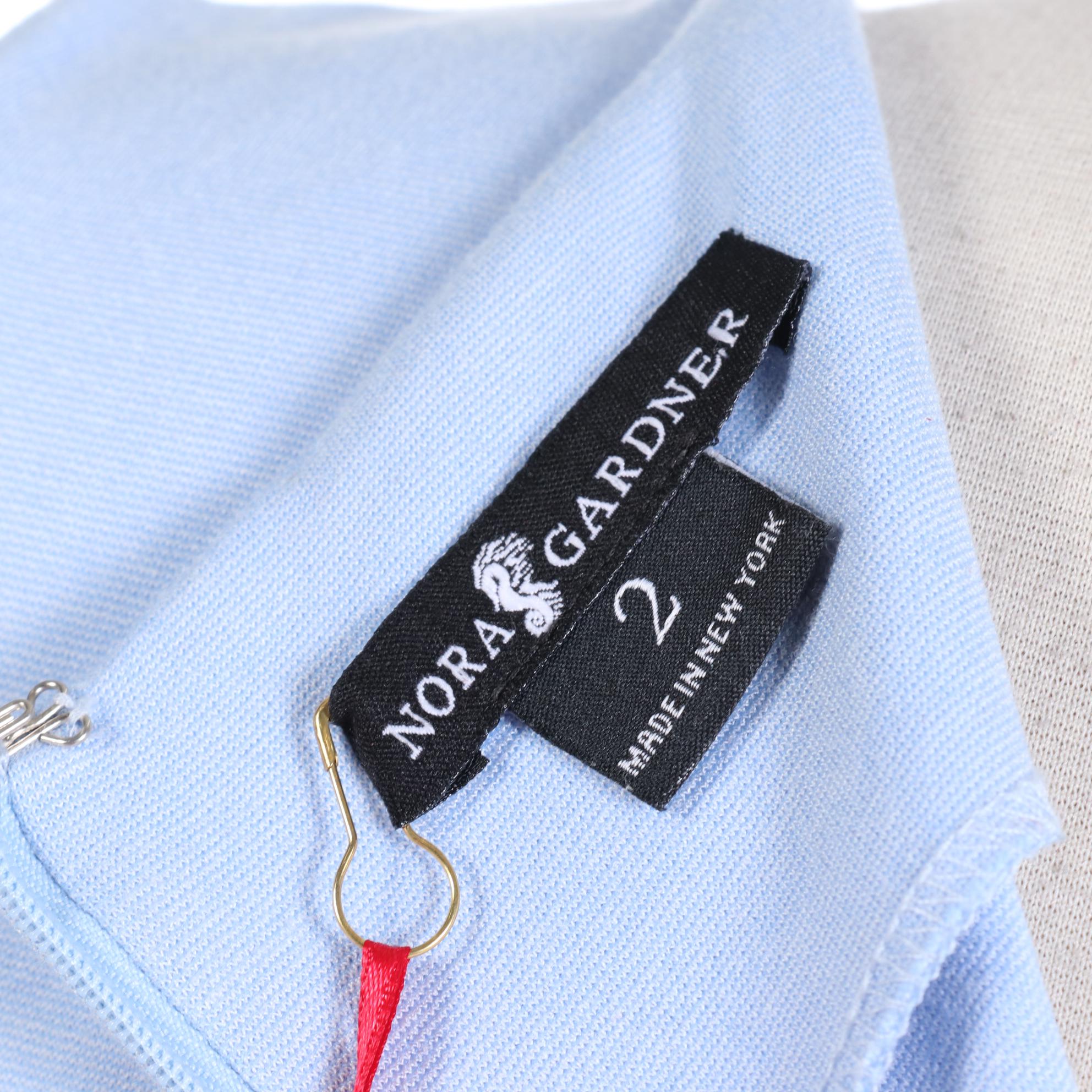 Nora Gardner New York Powder Blue Cap Sleeve Verana Dress