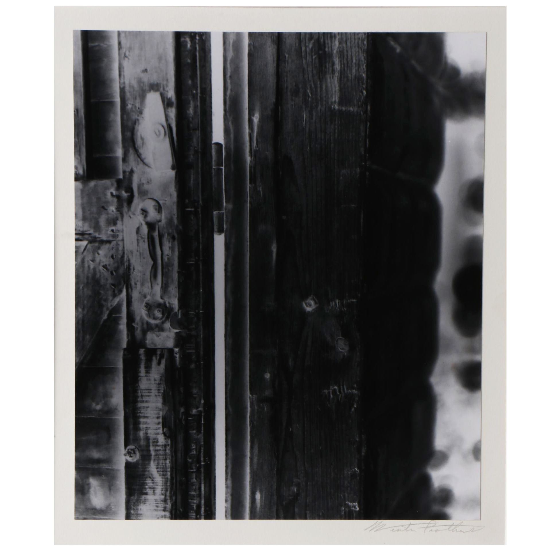 Winter Phillips Prather Inverted Silver Gelatin Photograph and Photography Book