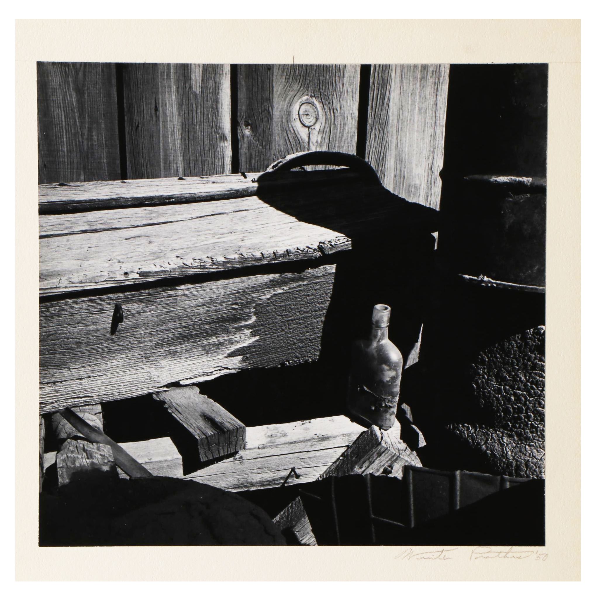 Winter Prather Silver Gelatin Photograph "Still Life," 1950 and Photography Book