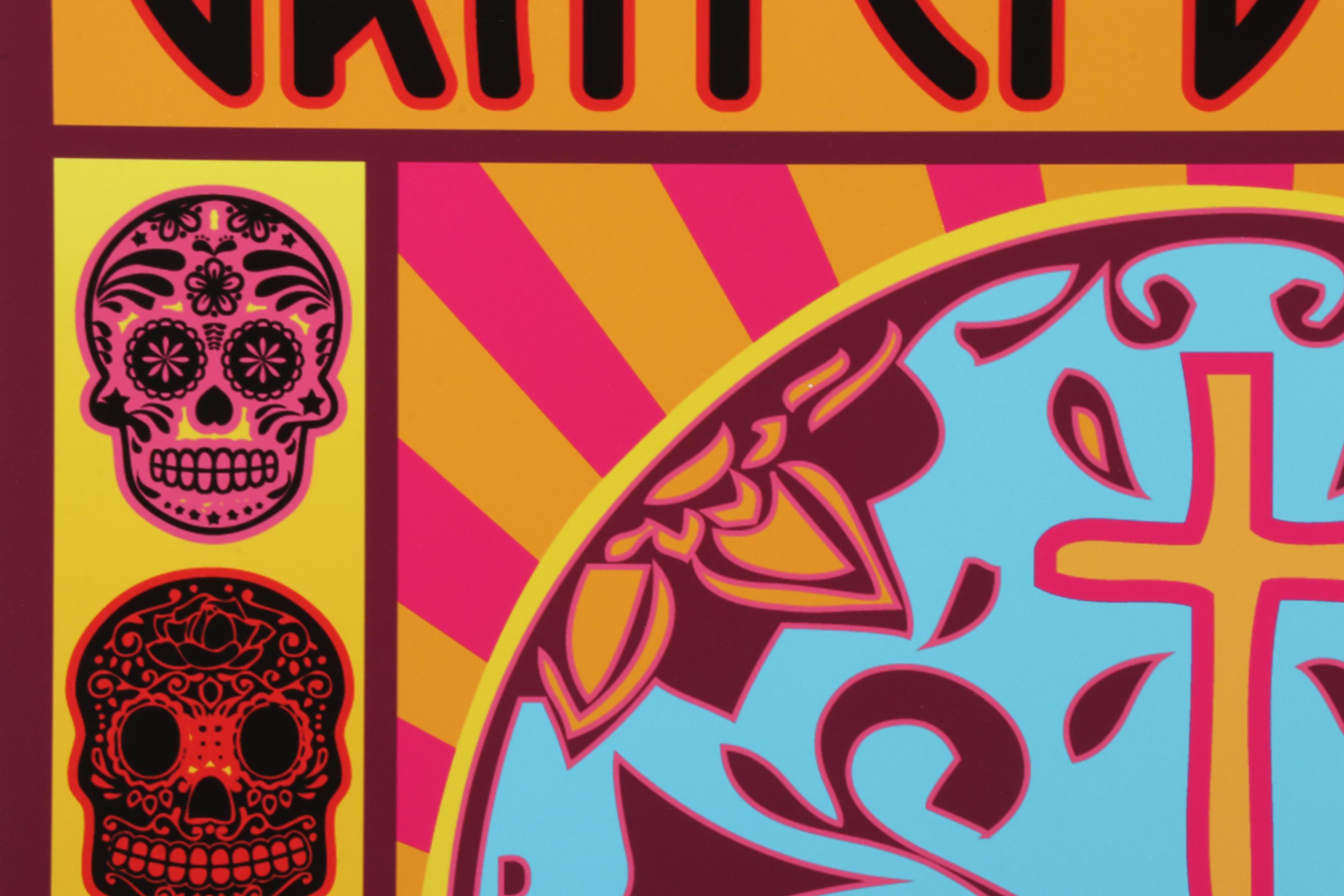 David Edward Byrd Giclée "The Grateful Dead, 50th, 1965 - 2015," 2021