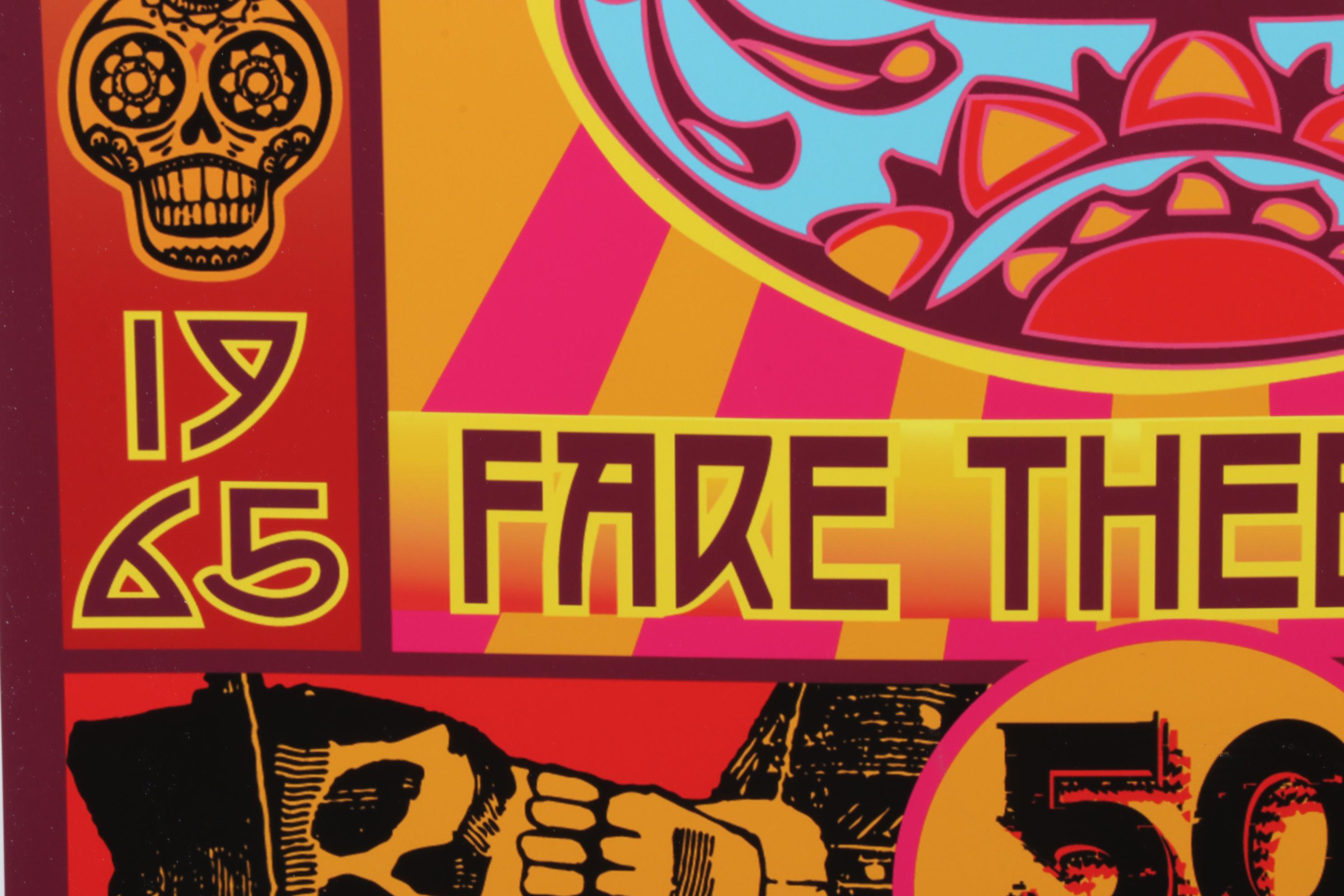 David Edward Byrd Giclée "The Grateful Dead, 50th, 1965 - 2015," 2021