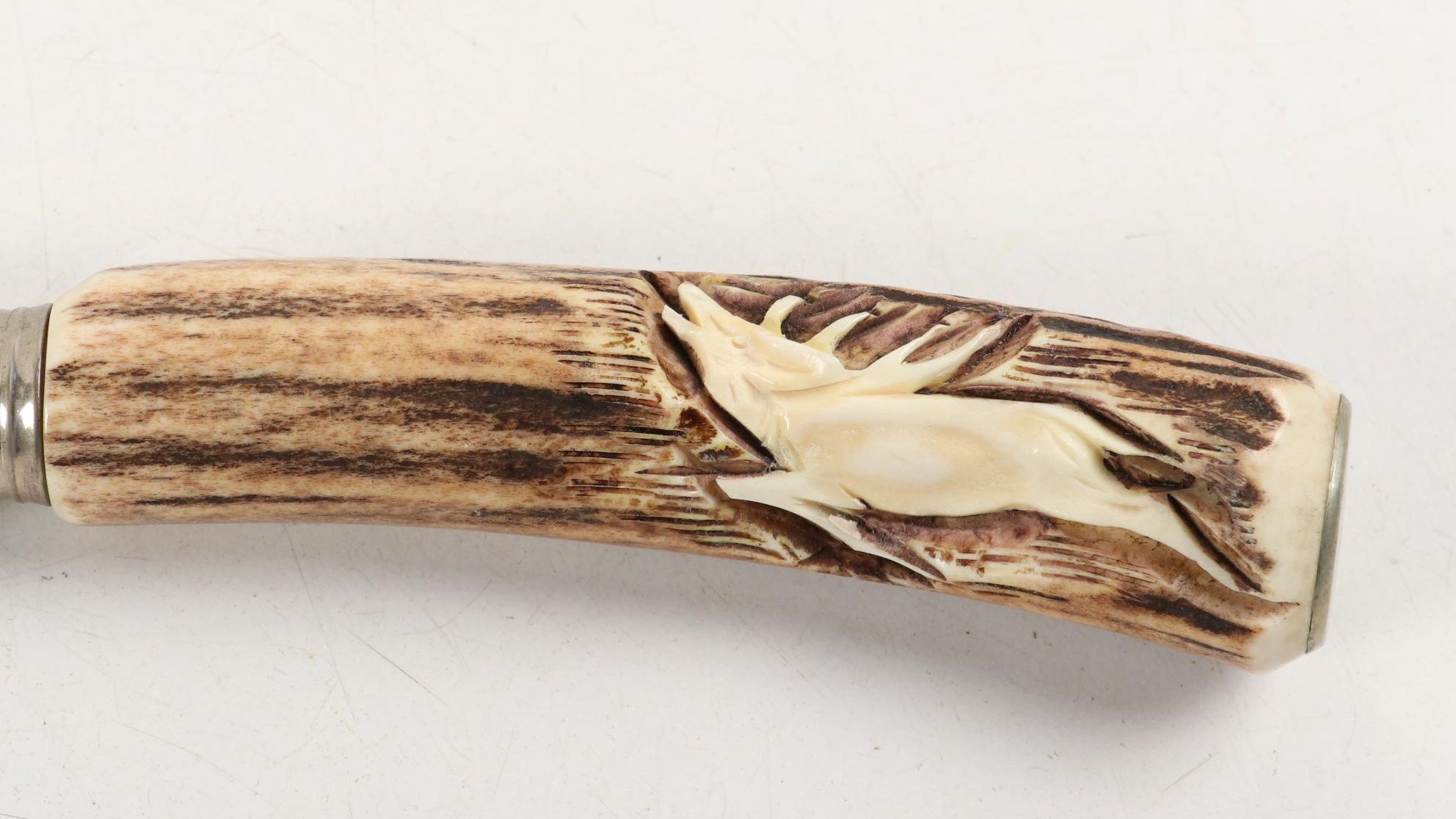 Walter Willms Three Piece Solingen Stainless Steel Carving Set, Mid-Late 20th C.