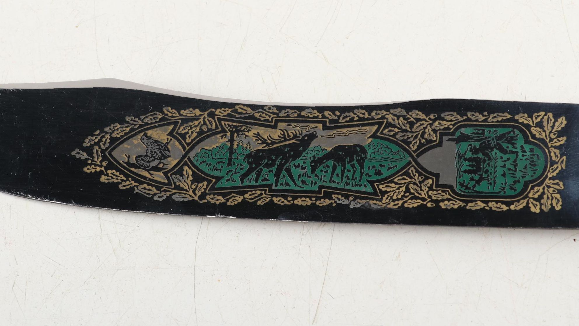 Walter Willms Three Piece Solingen Stainless Steel Carving Set, Mid-Late 20th C.