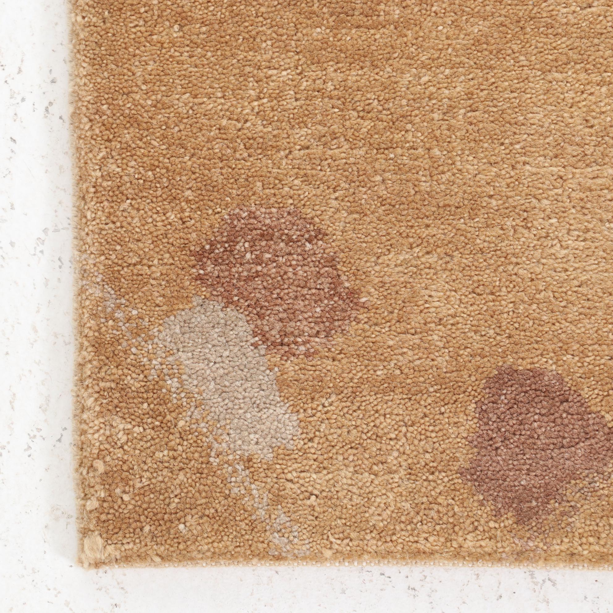 1'7 x 2'1 Hand-Knotted Tibetan Modern Floor Mat