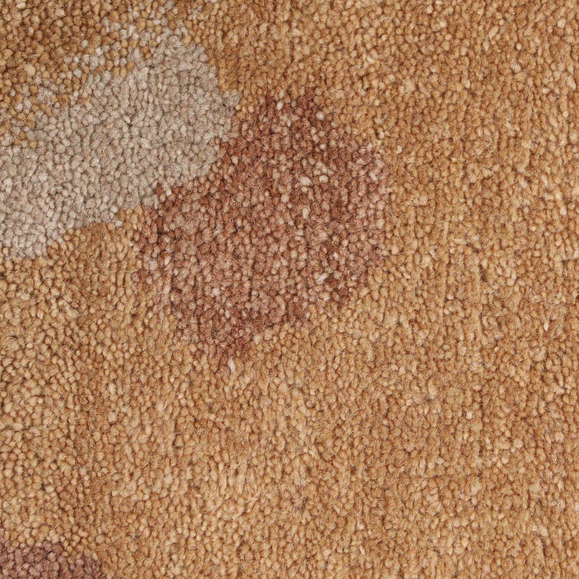 1'7 x 2'1 Hand-Knotted Tibetan Modern Floor Mat