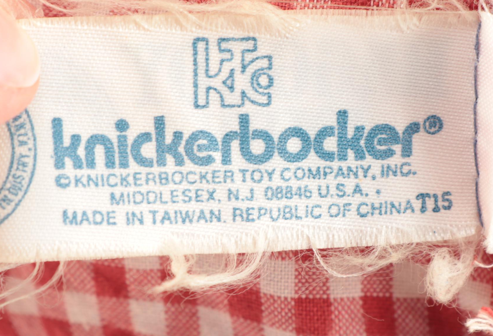 Knickerbocker Raggedy Ann and Andy Dolls