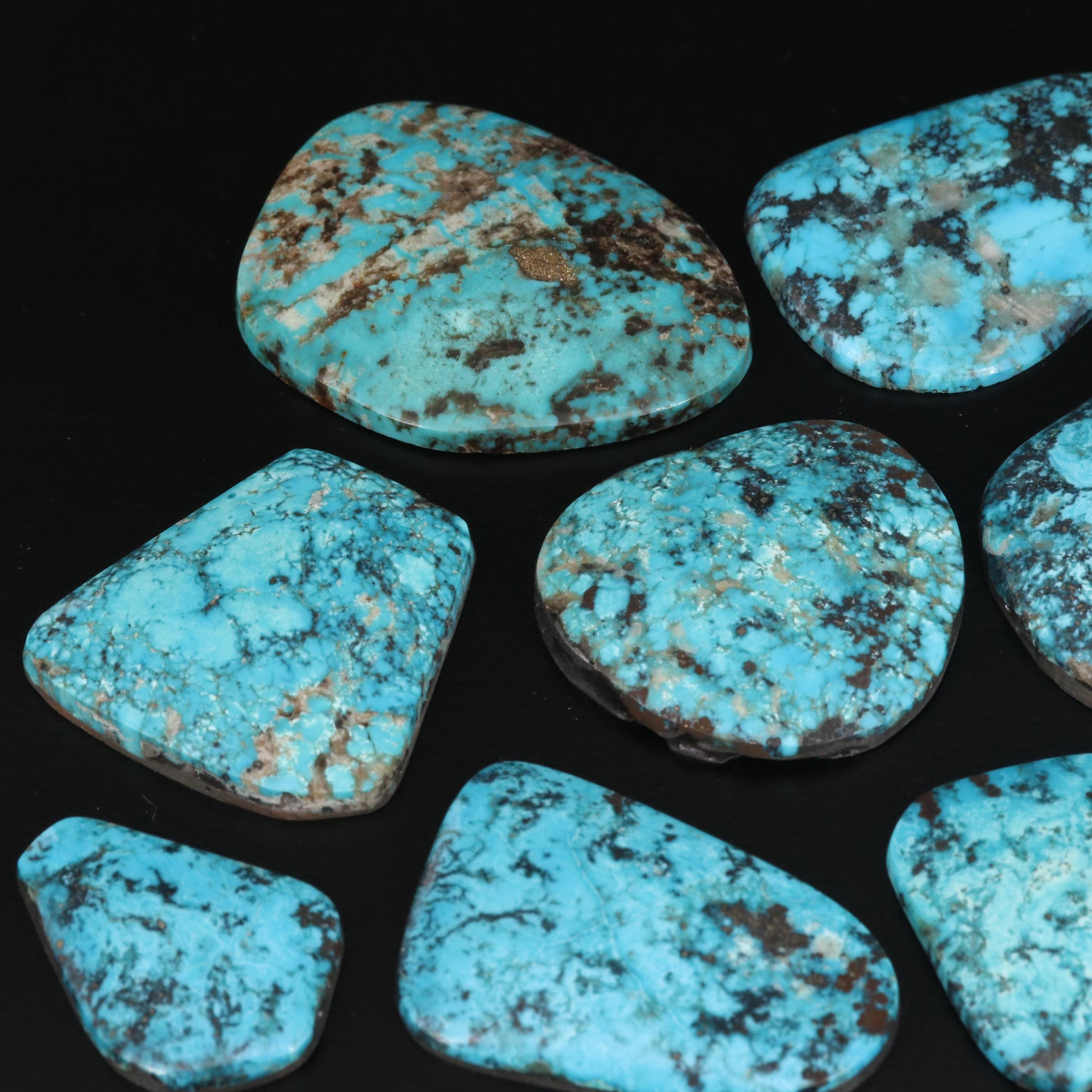 Loose Turquoise Selection Featuring Various Shapes