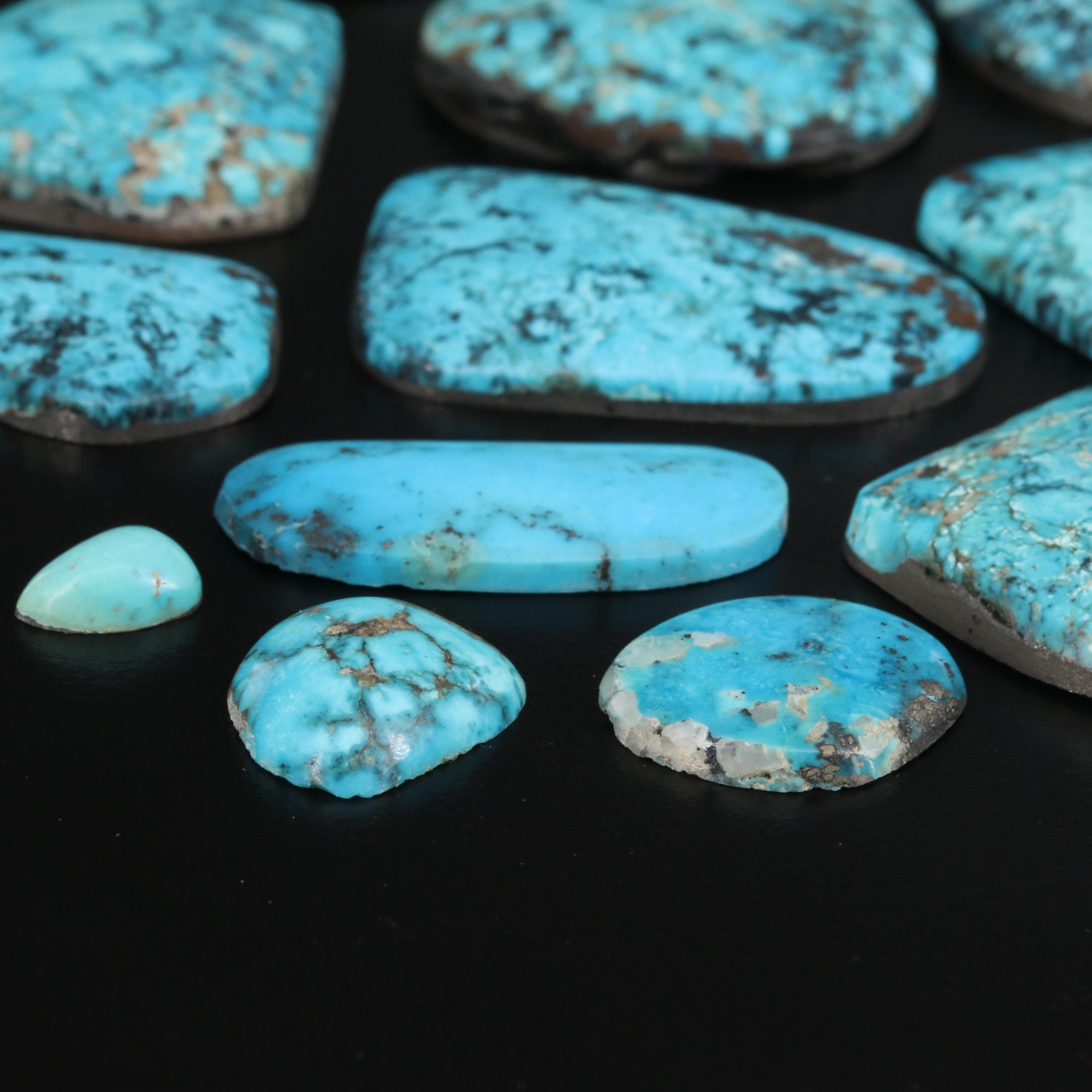Loose Turquoise Selection Featuring Various Shapes