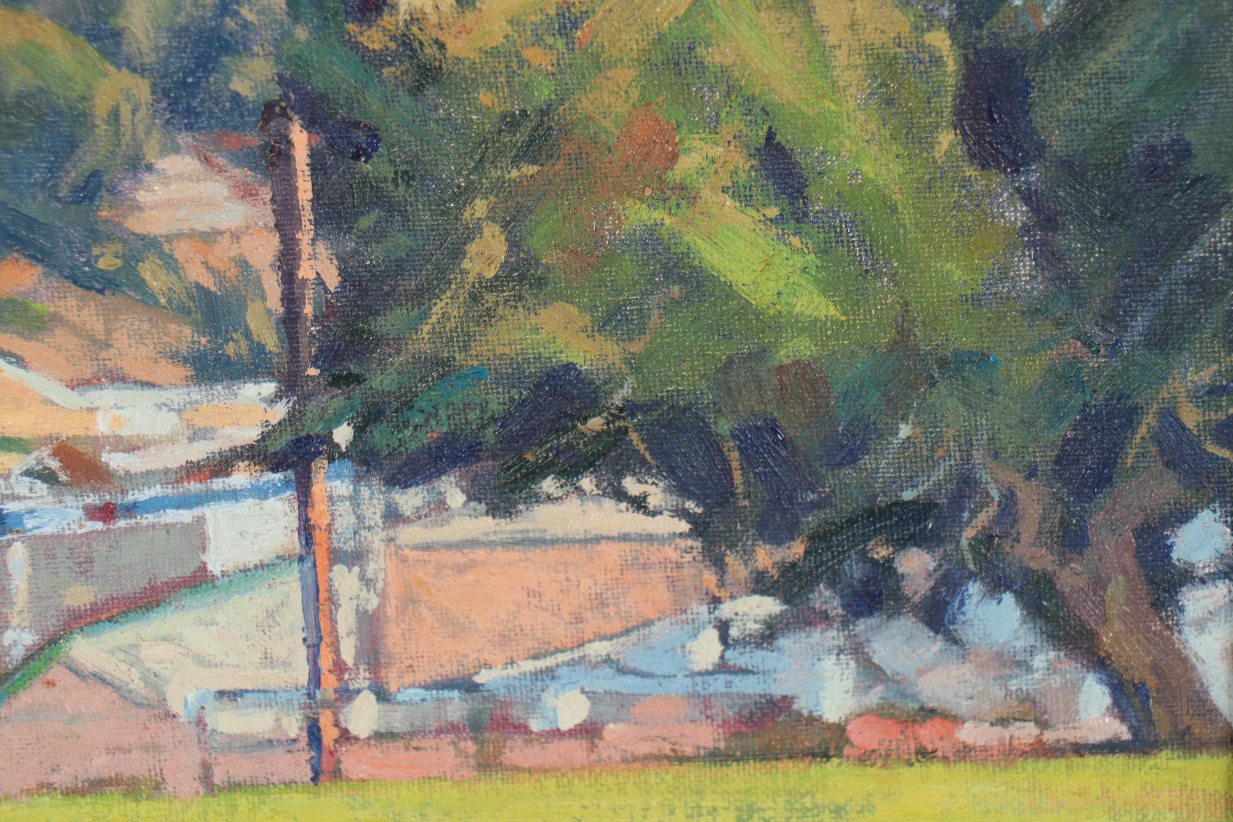 Kevin Yuen Landscape Oil Painting "NorthGate," 2020