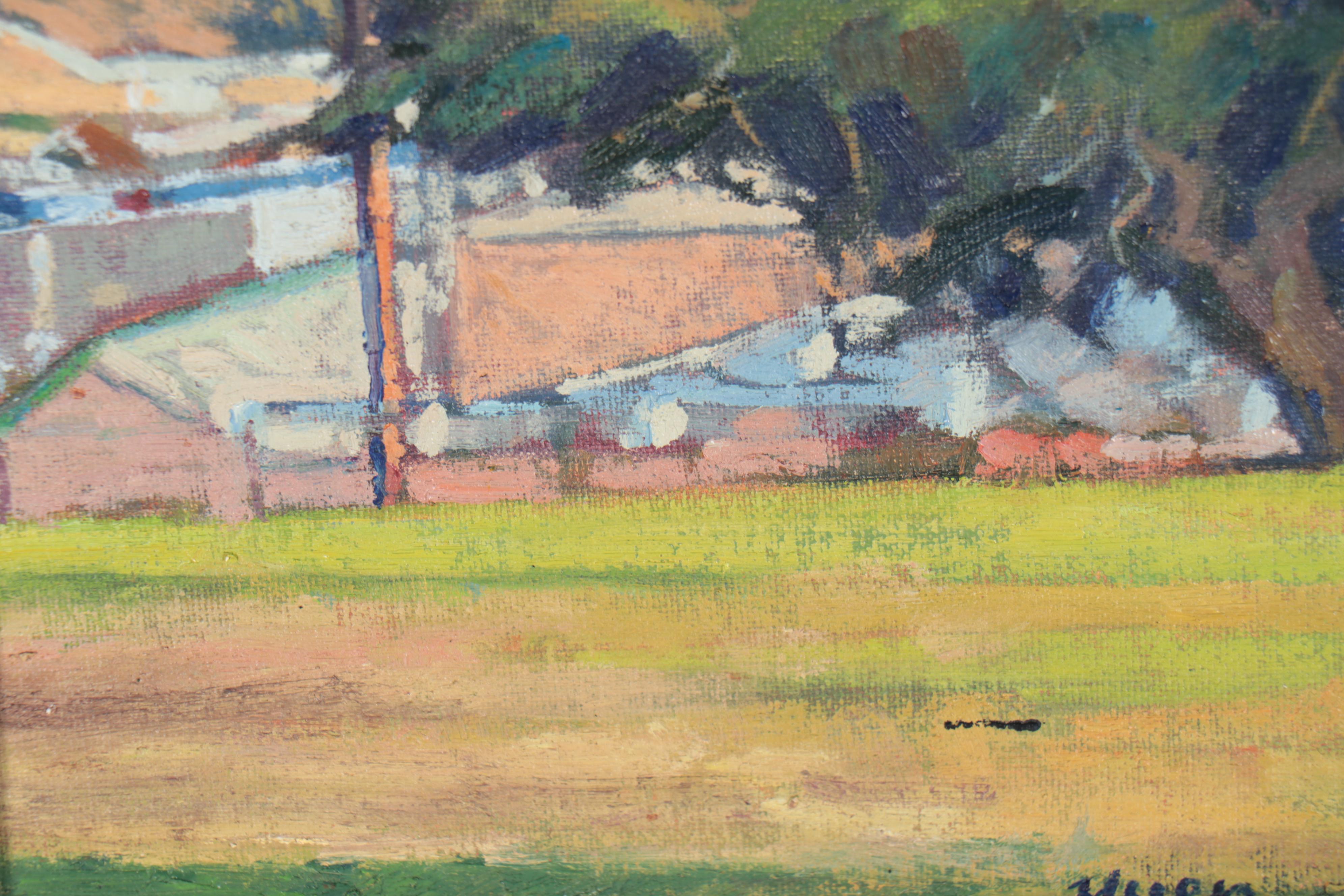 Kevin Yuen Landscape Oil Painting "NorthGate," 2020