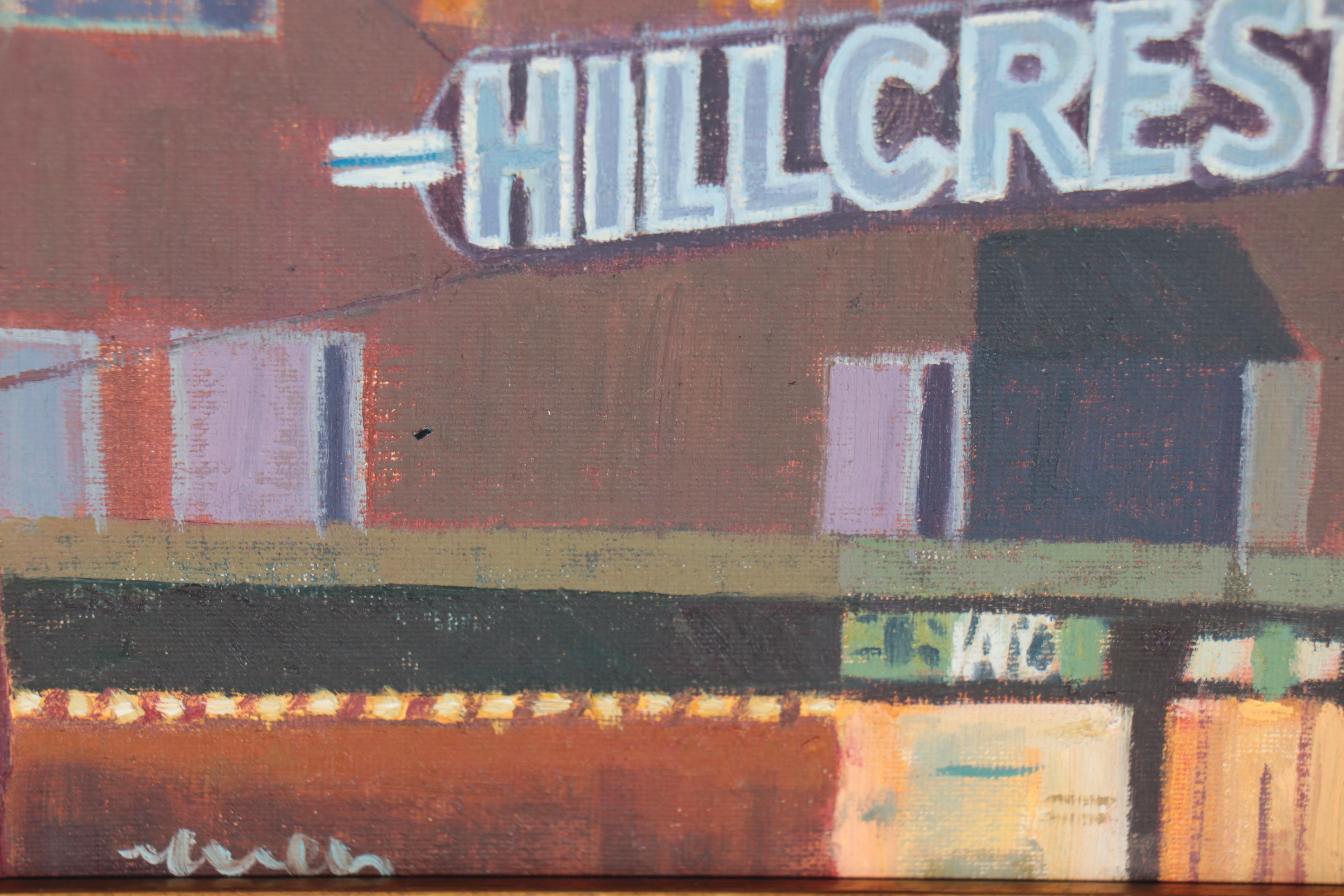 Kevin Yuen Oil Painting "Hillcres, San Diego CA"