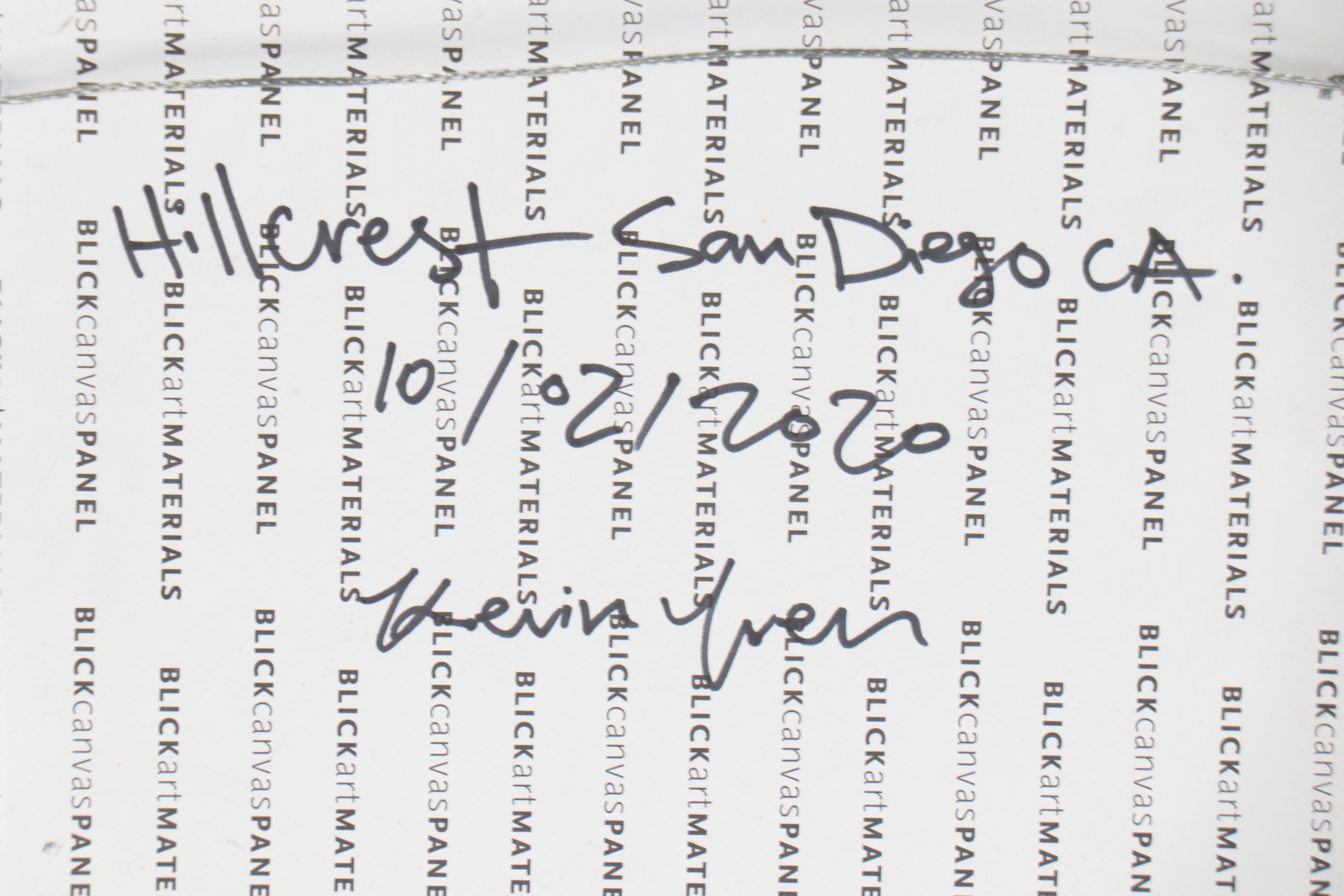 Kevin Yuen Oil Painting "Hillcres, San Diego CA"