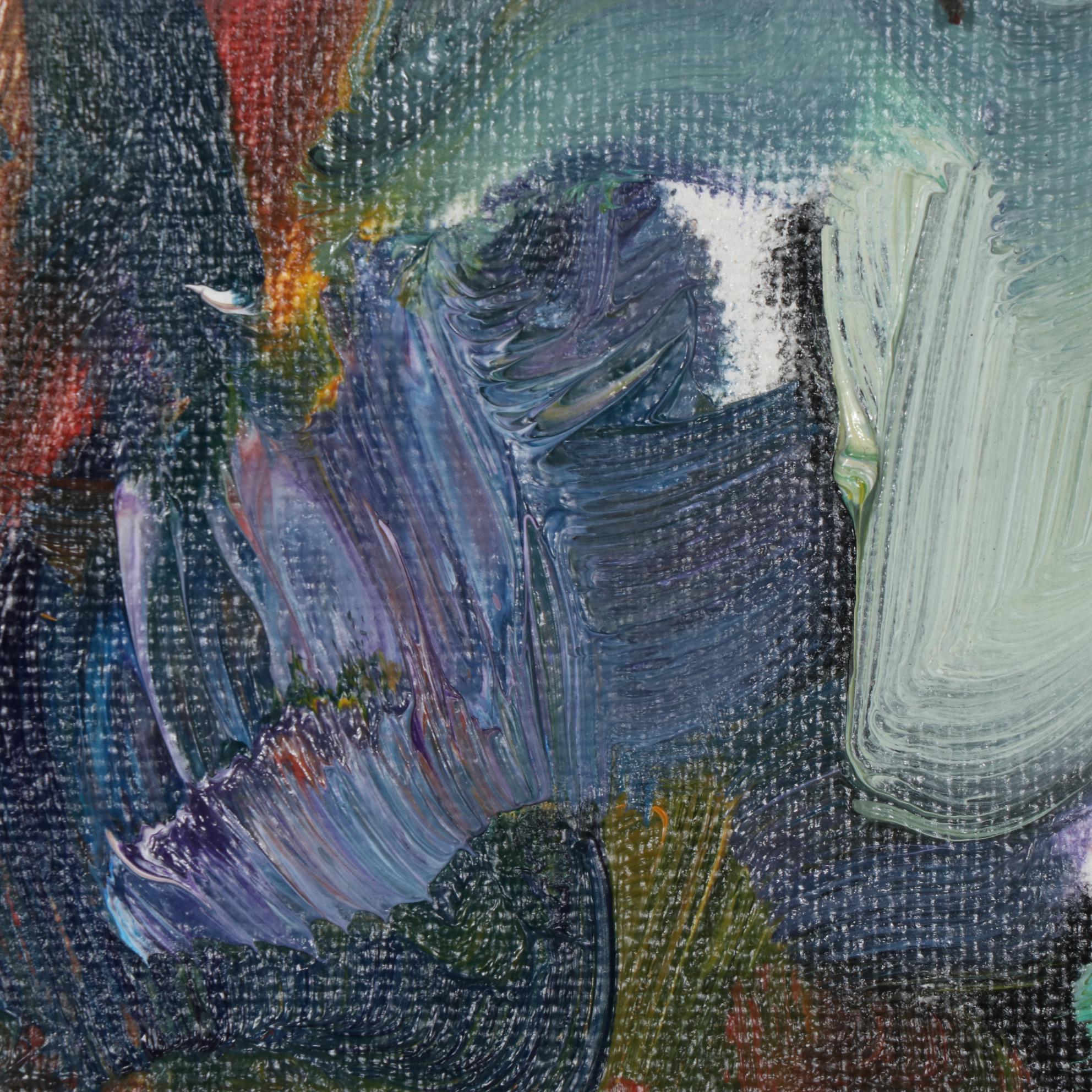 Jose Trujillo Oil Painting "Sunflowers," 2019