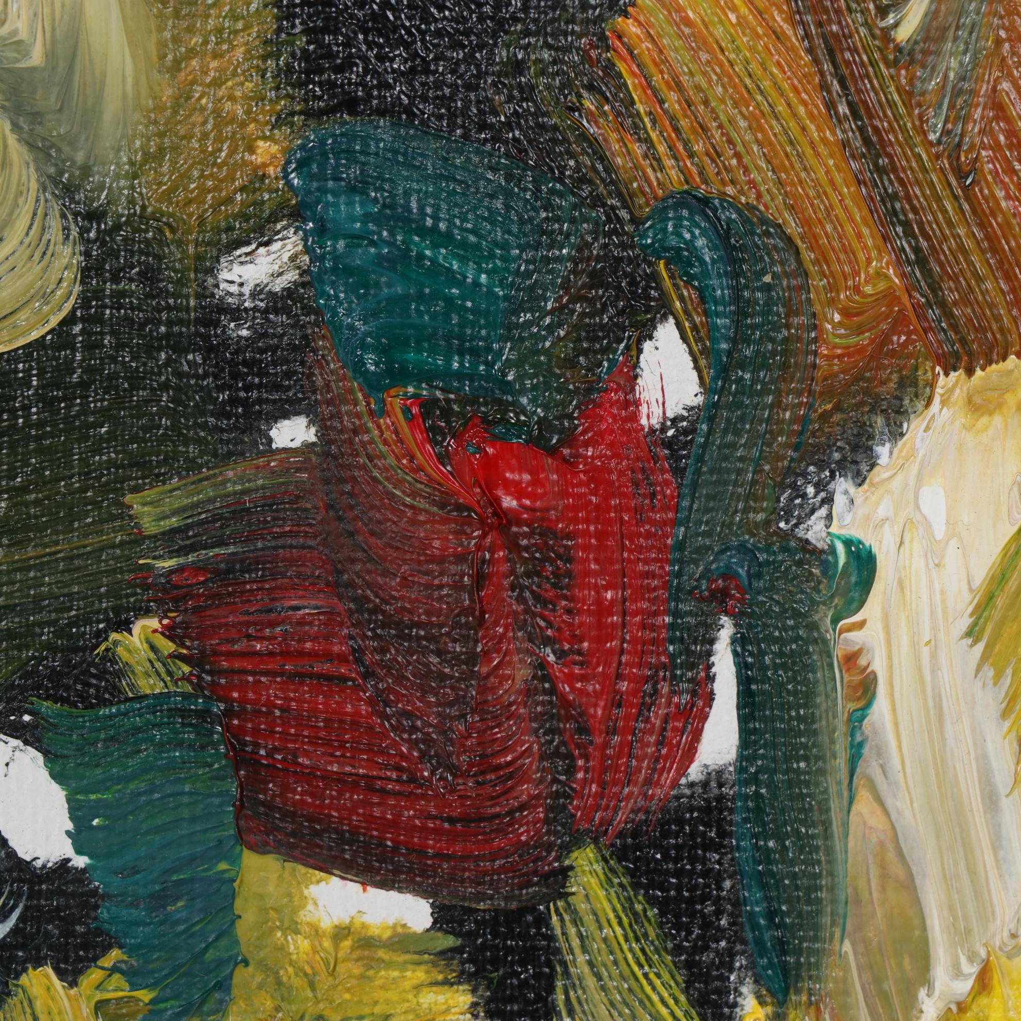 Jose Trujillo Oil Painting "Sunflowers," 2019