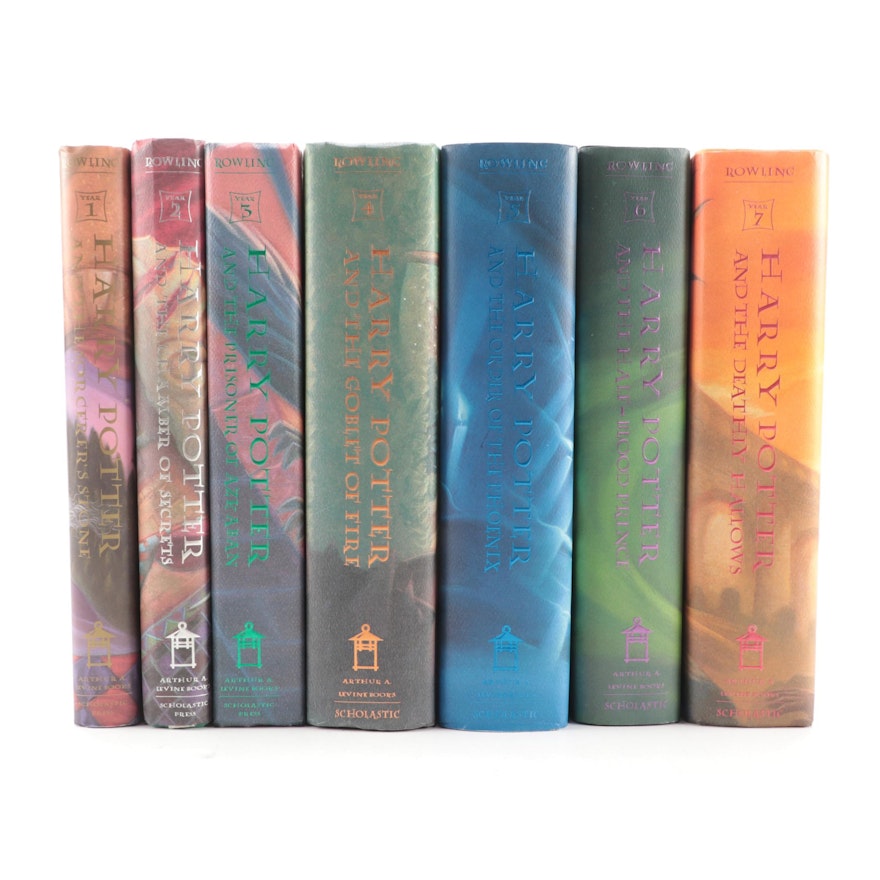 First American Edition "Harry Potter" Complete Series by J. K. Rowling