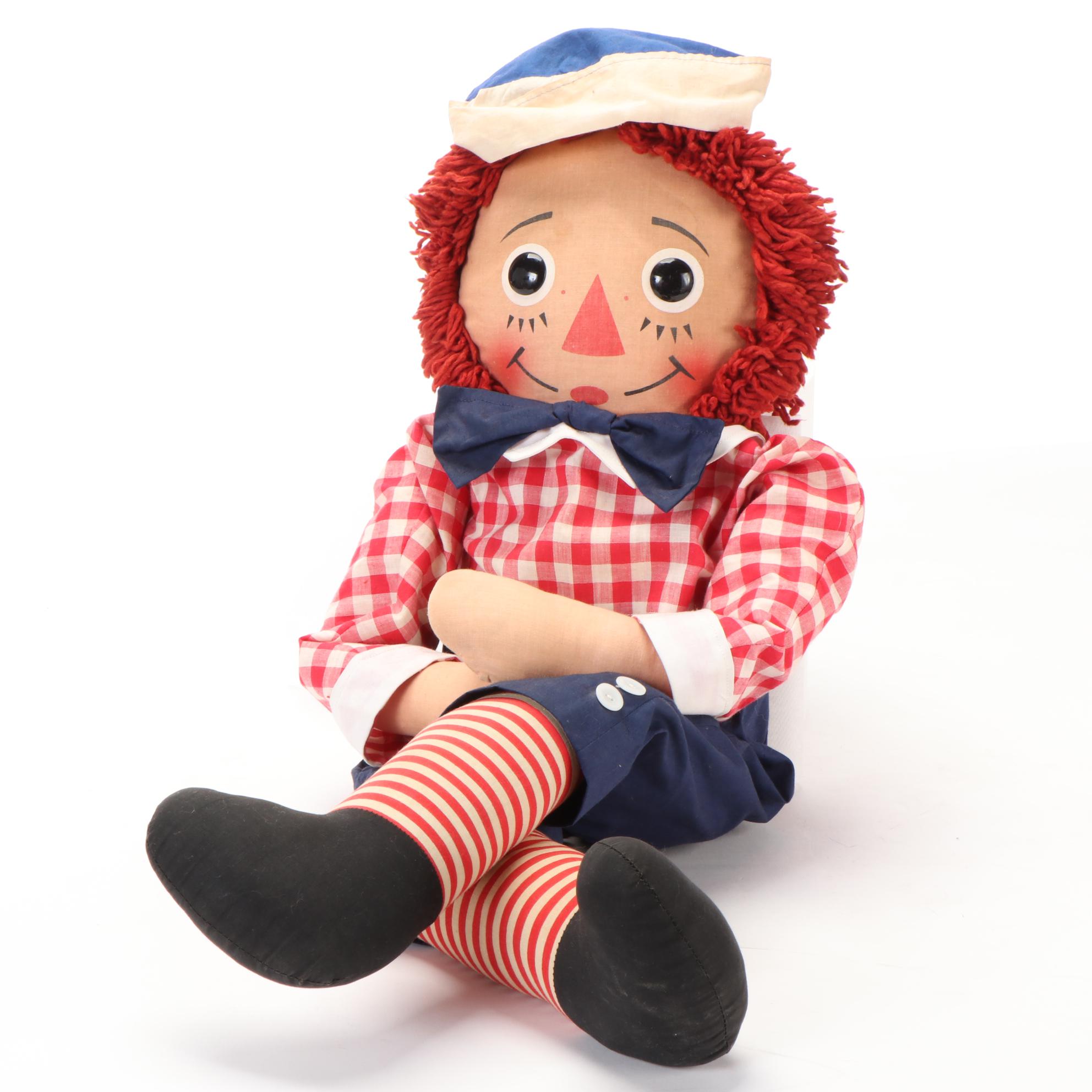 Knickerbocker and Other "Raggedy Ann and Raggedy Andy" Cloth Dolls