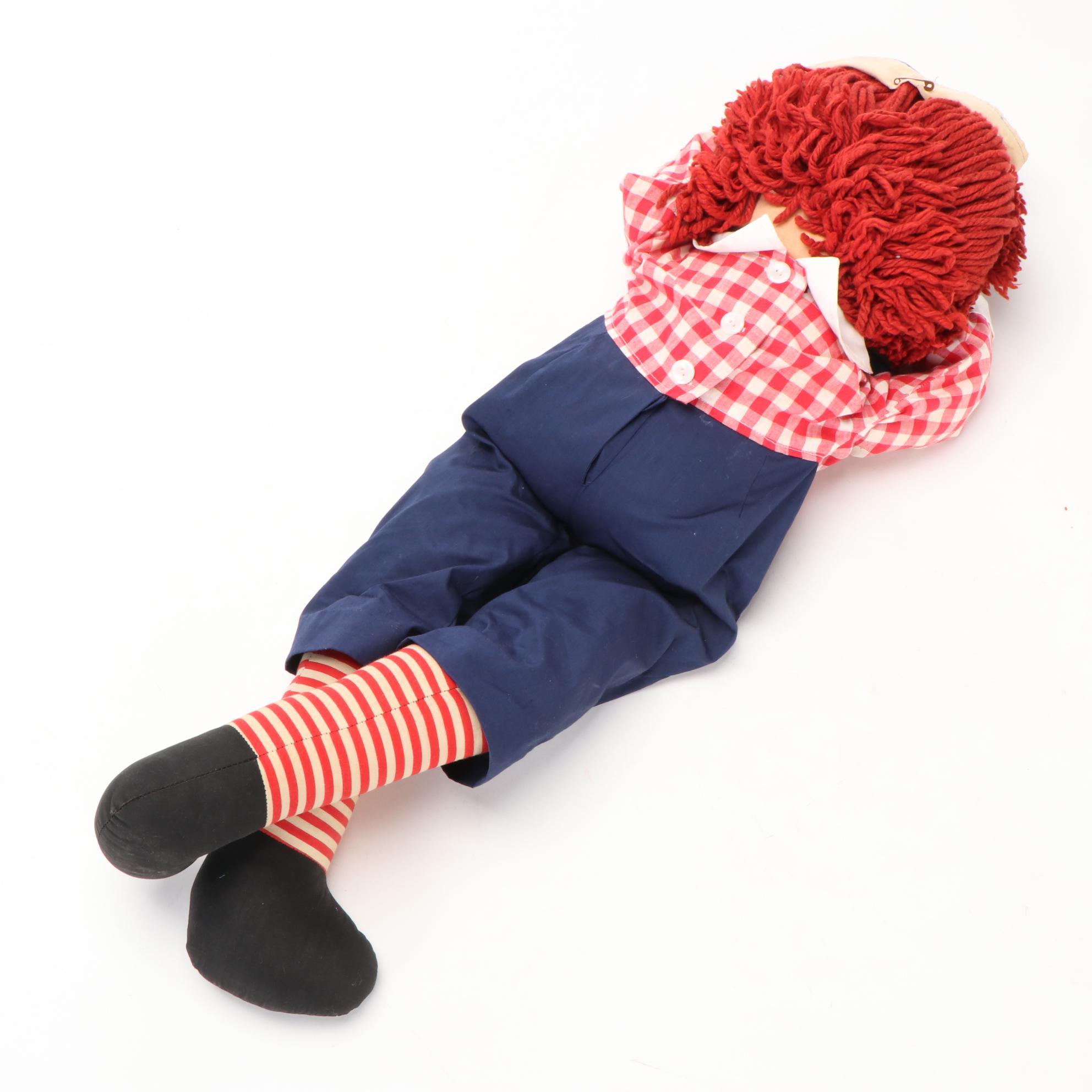 Knickerbocker and Other "Raggedy Ann and Raggedy Andy" Cloth Dolls
