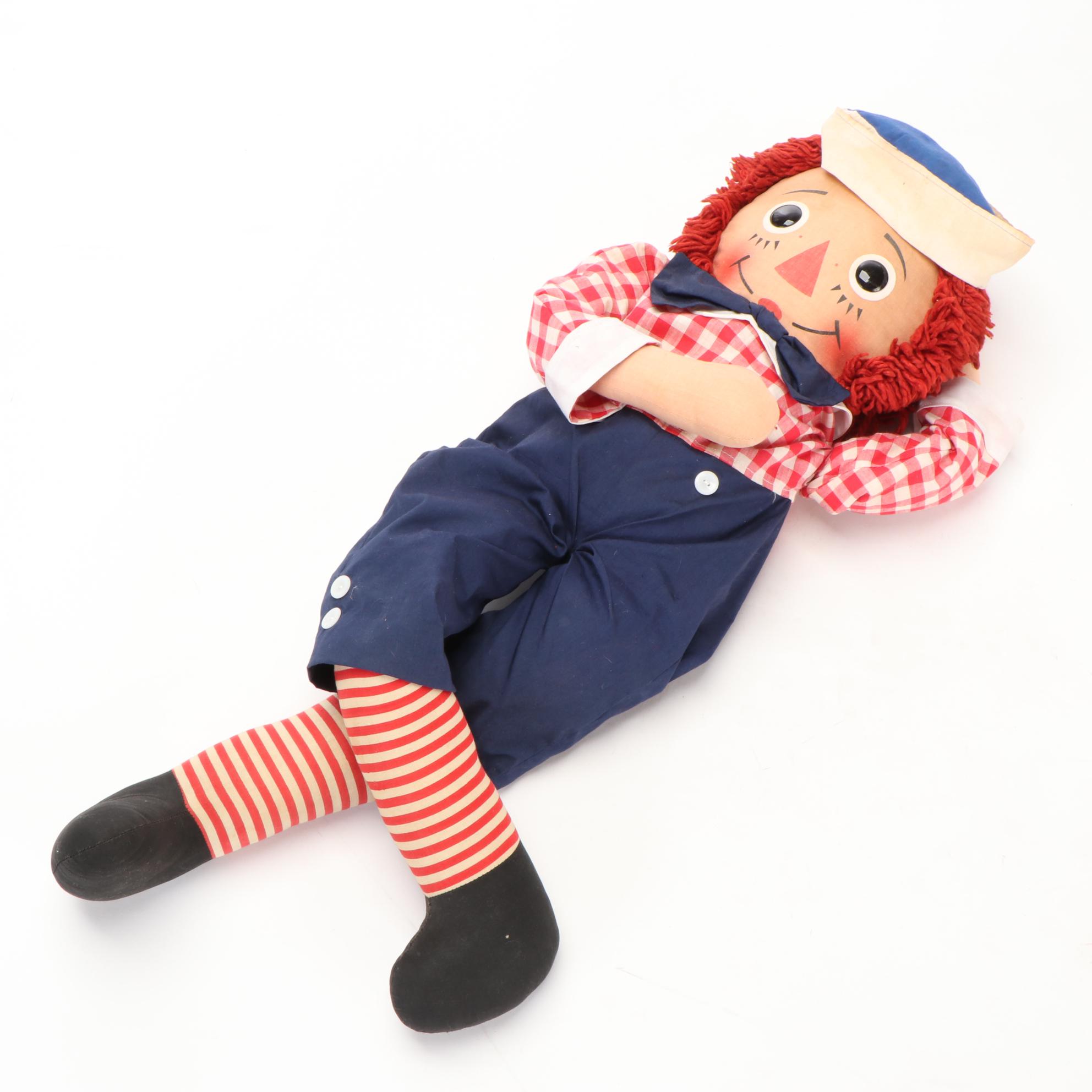 Knickerbocker and Other "Raggedy Ann and Raggedy Andy" Cloth Dolls